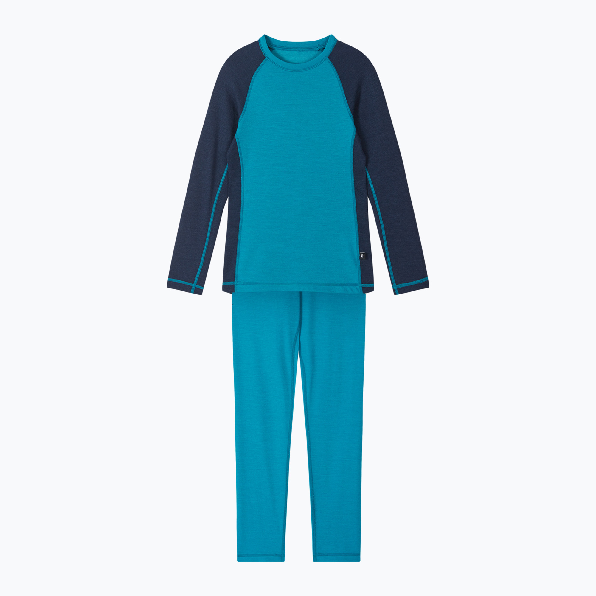 Комплект термобельо за деца Reima Taitoa aquatic blue