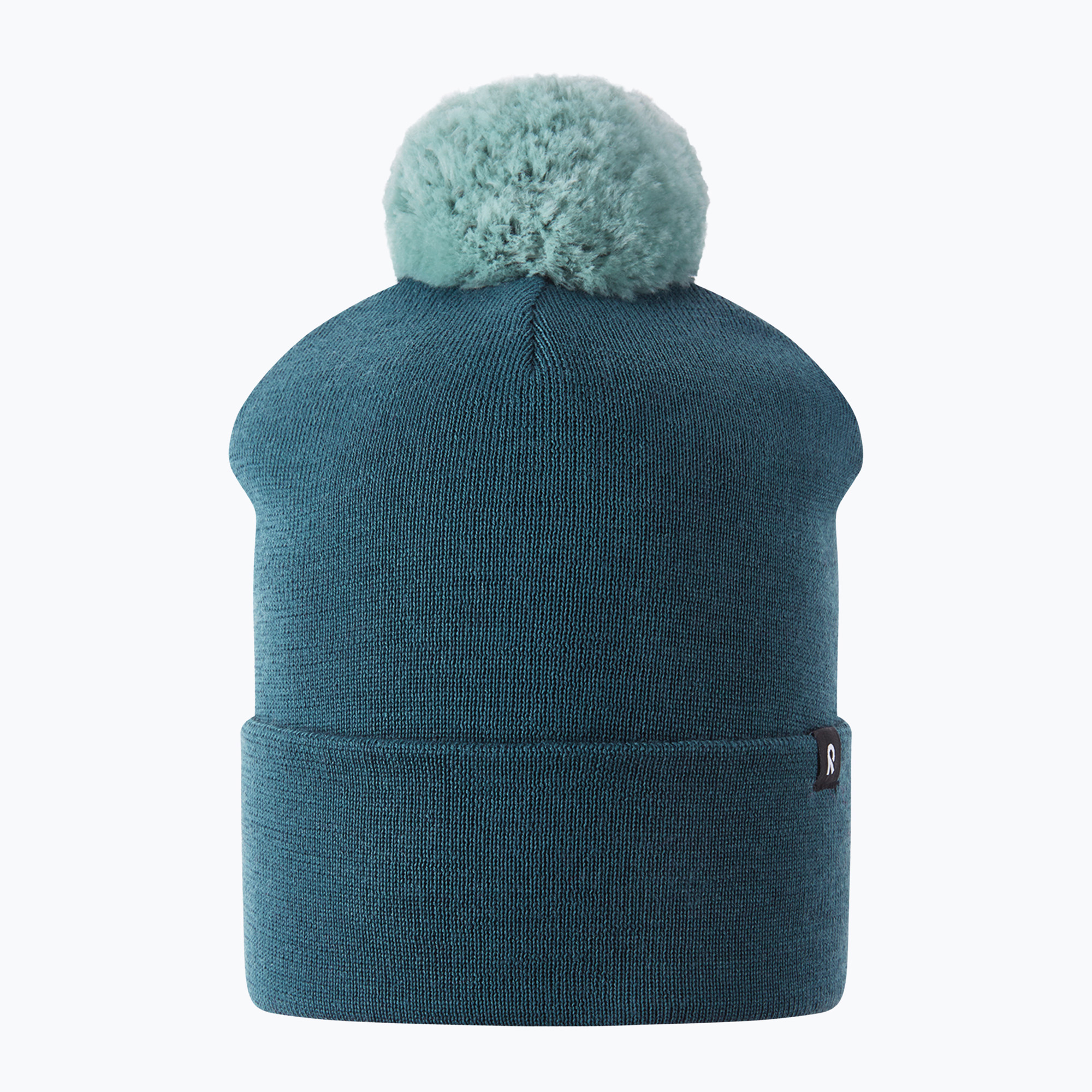 Детска зимна шапка Reima Omasi dark teal