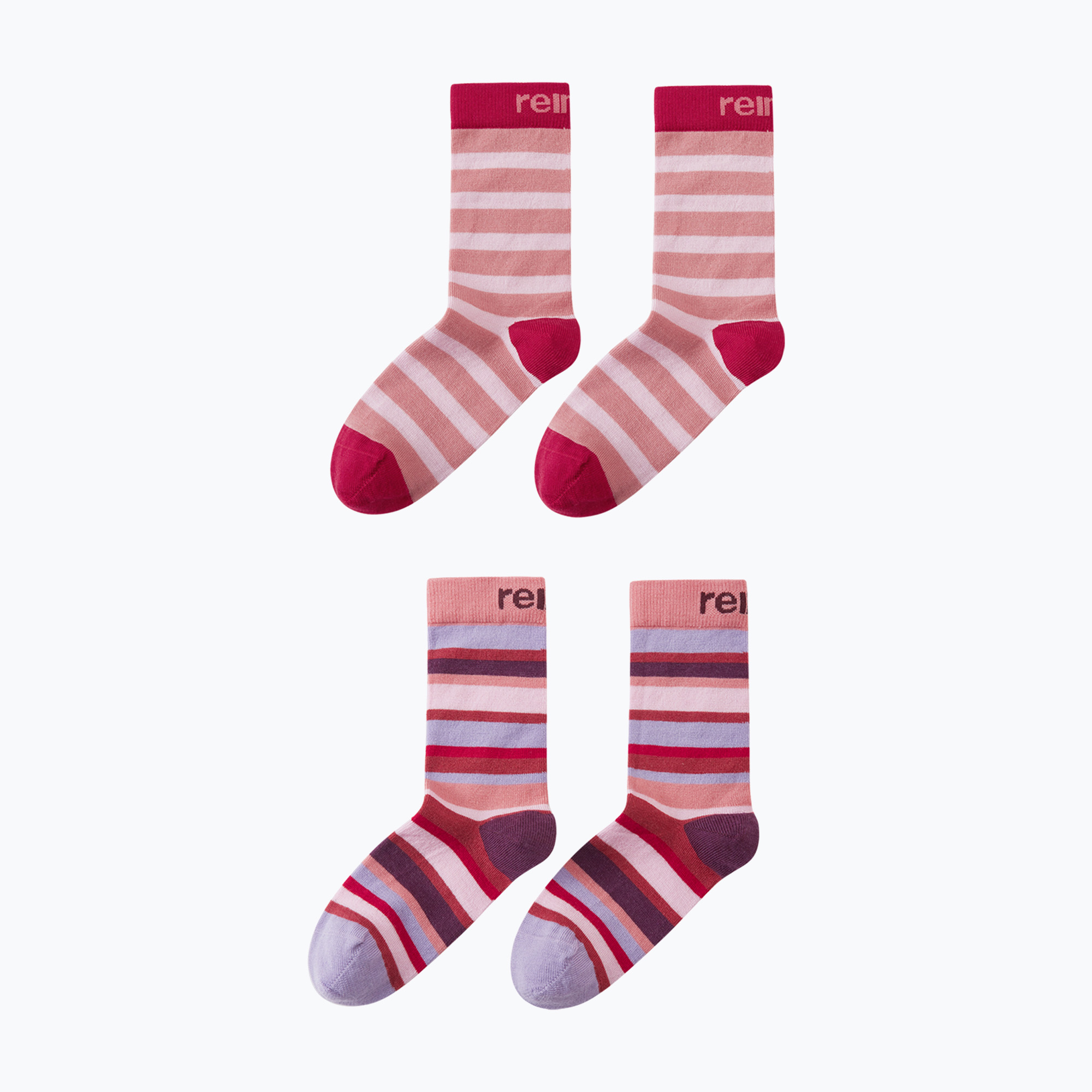 Șosete pentru copii Reima Parit 2 pack rose blush