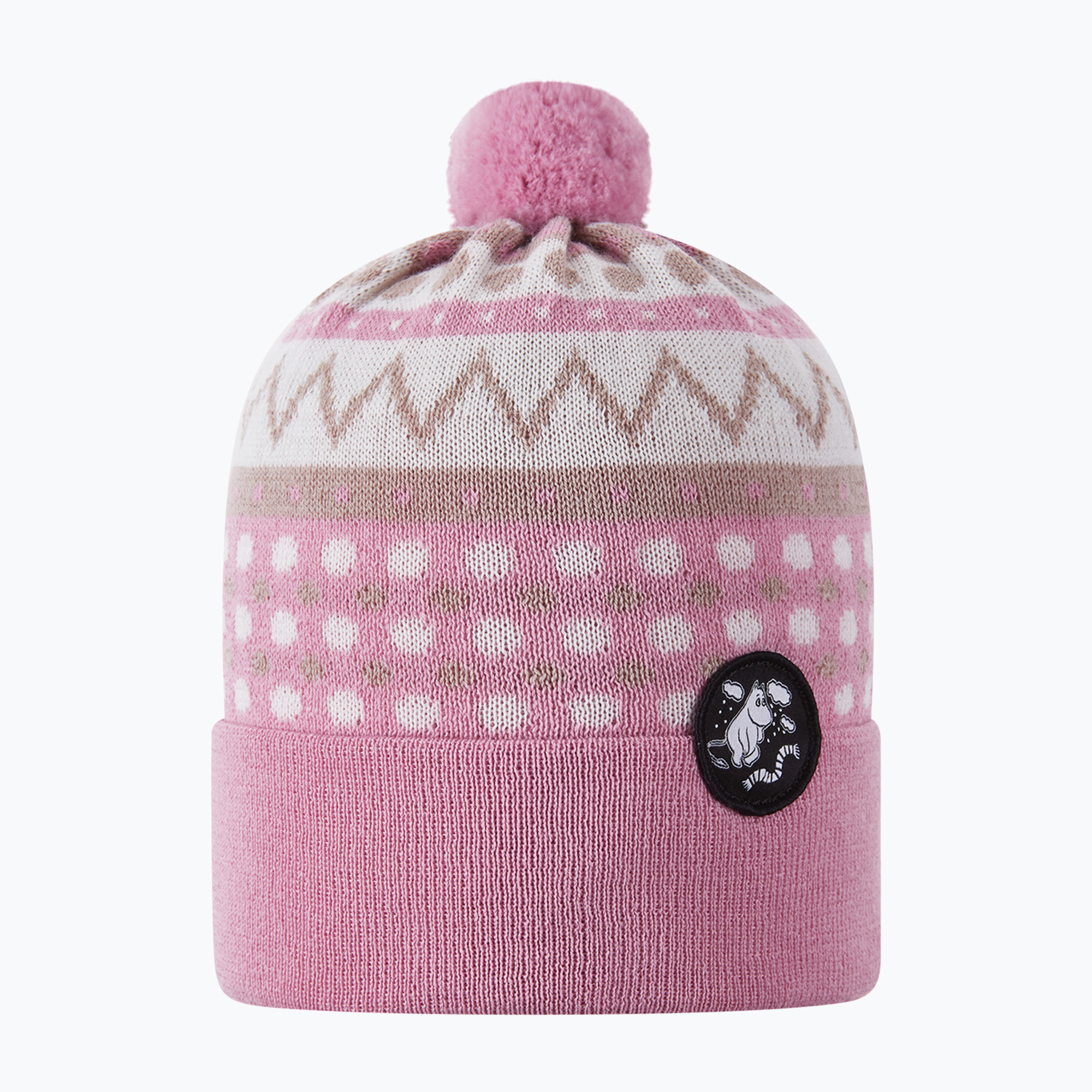 Детска зимна шапка Reima Moomin Flinga grey pink