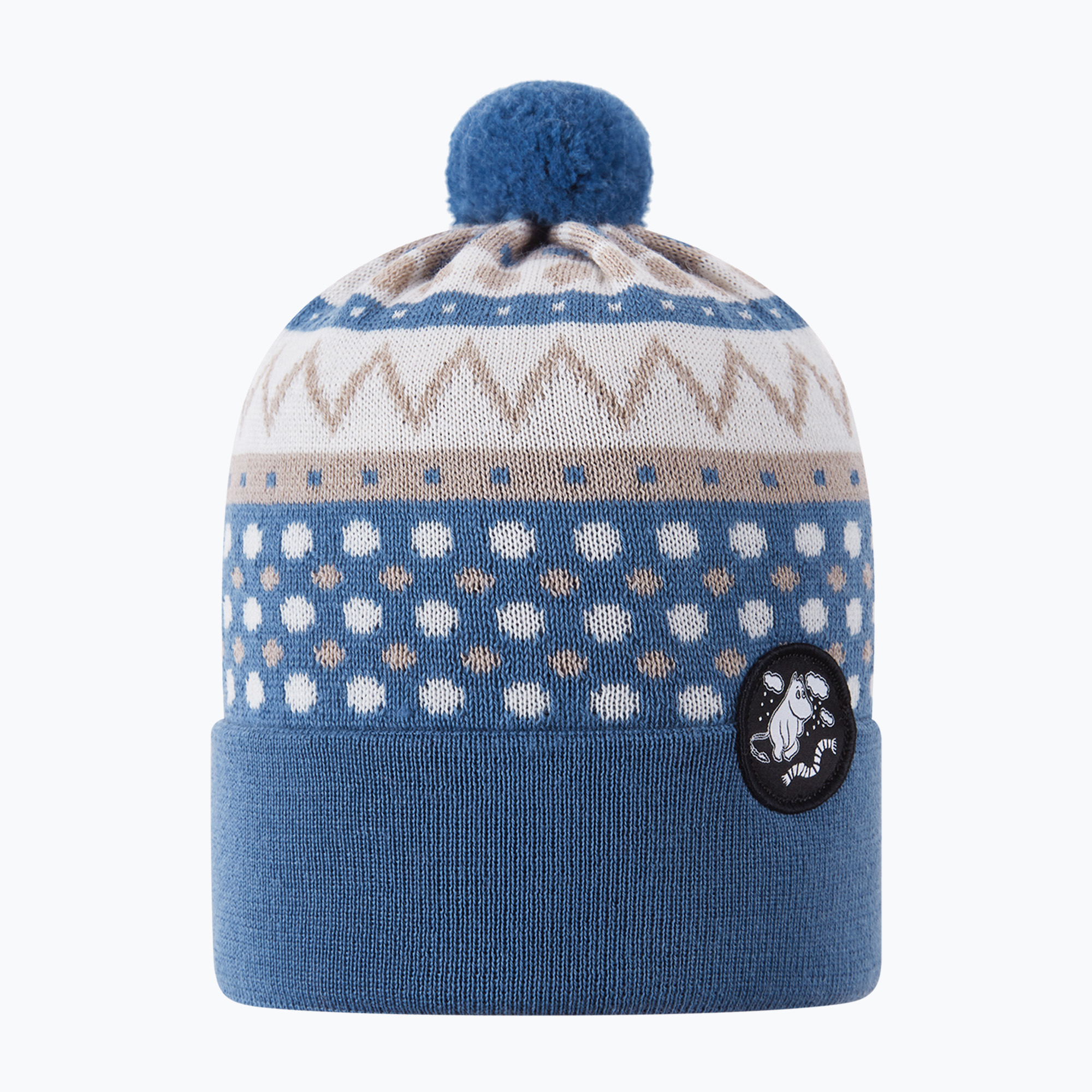 Detská zimná čiapka Reima Moomin Flinga blue ocean