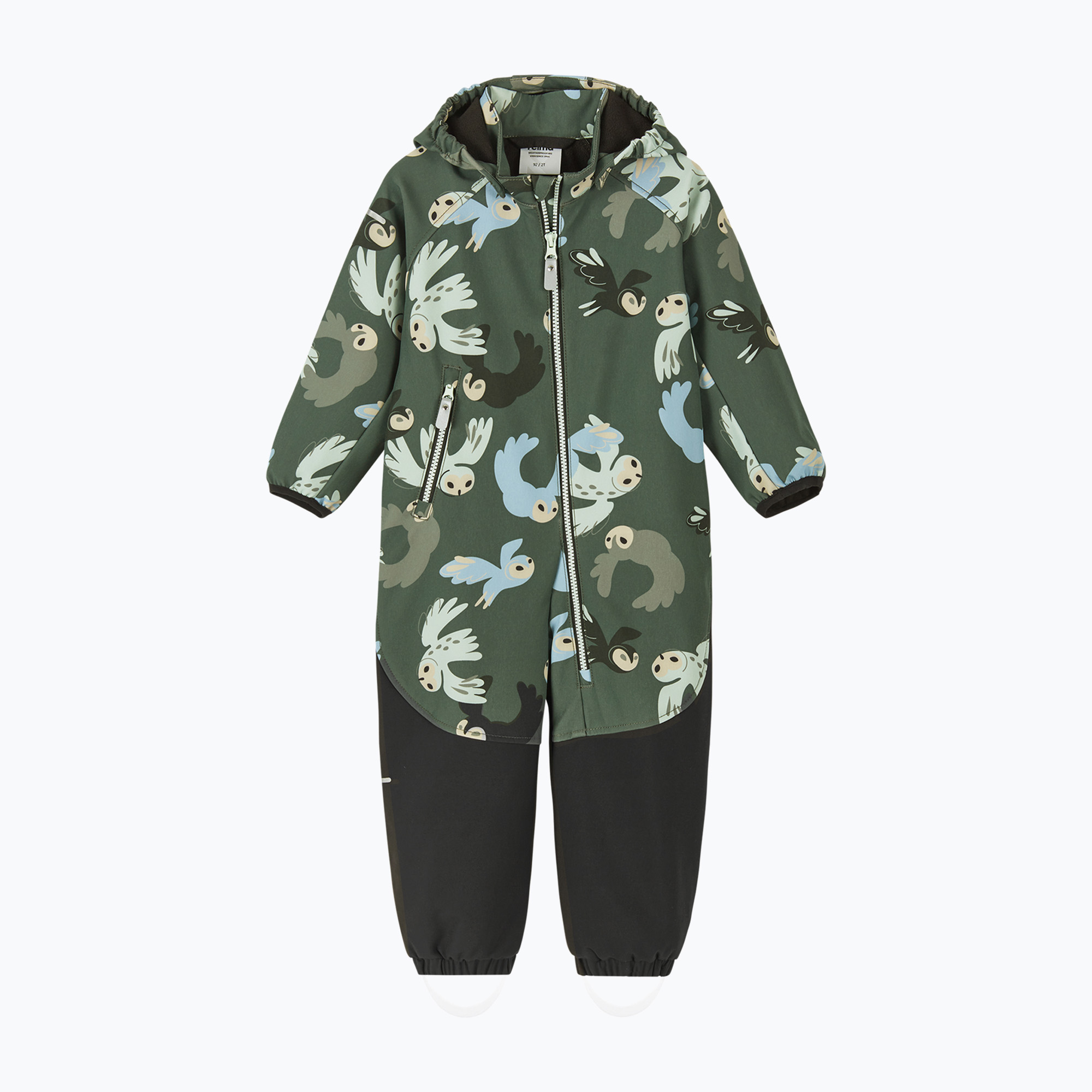 Combinezon softshell pentru copii Reima Mjosa thyme green