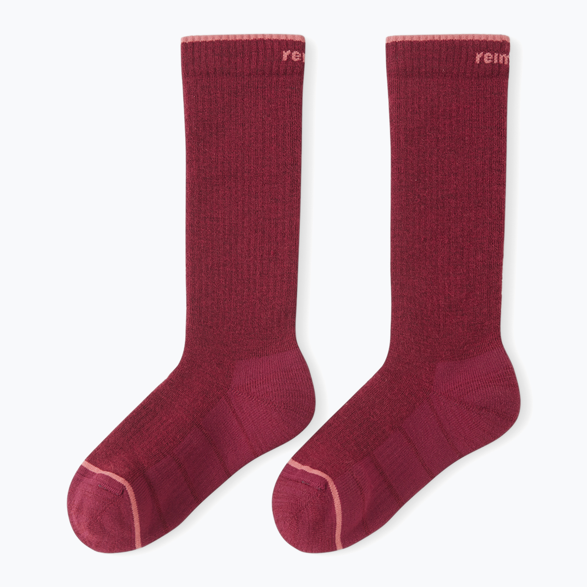 Detské ponožky Reima Urheilu cranberry