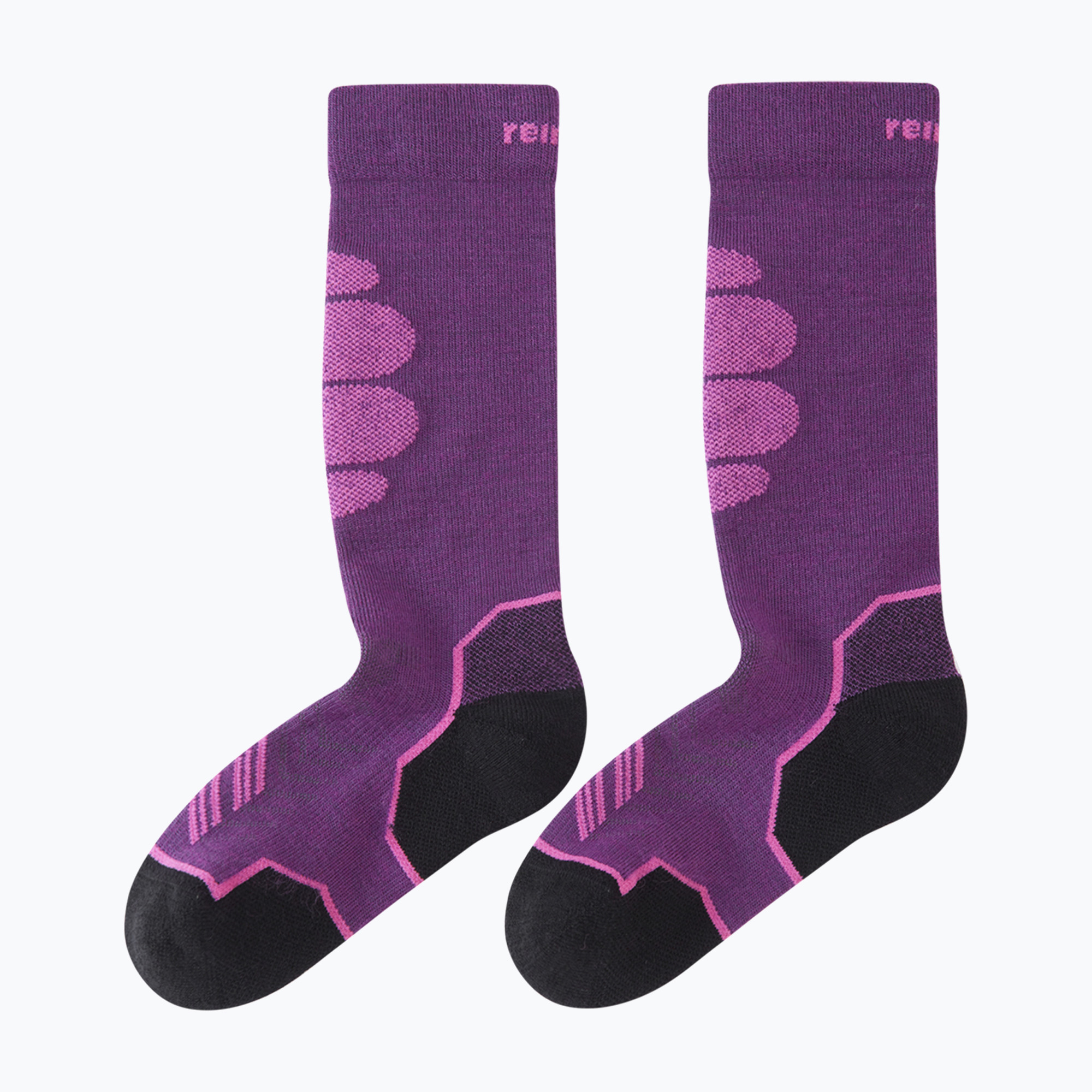 Детски чорапи Reima Atleetti plum purple