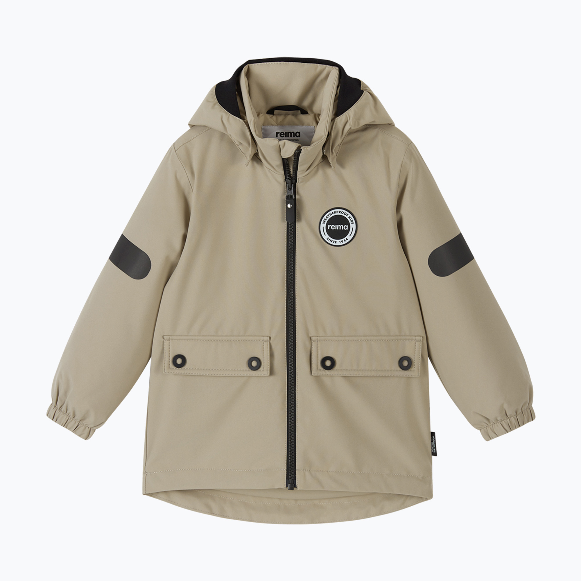 Детско яке за дъжд Reima Symppis earthy beige