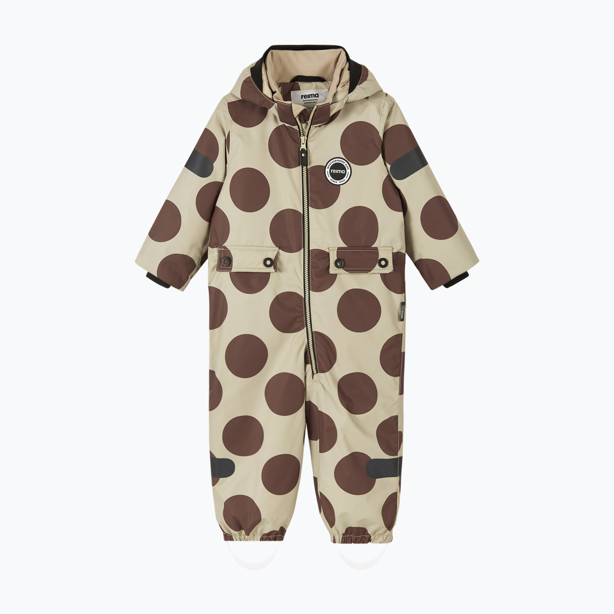 Детски софтшел гащеризон Reima Marte Mid earthy beige