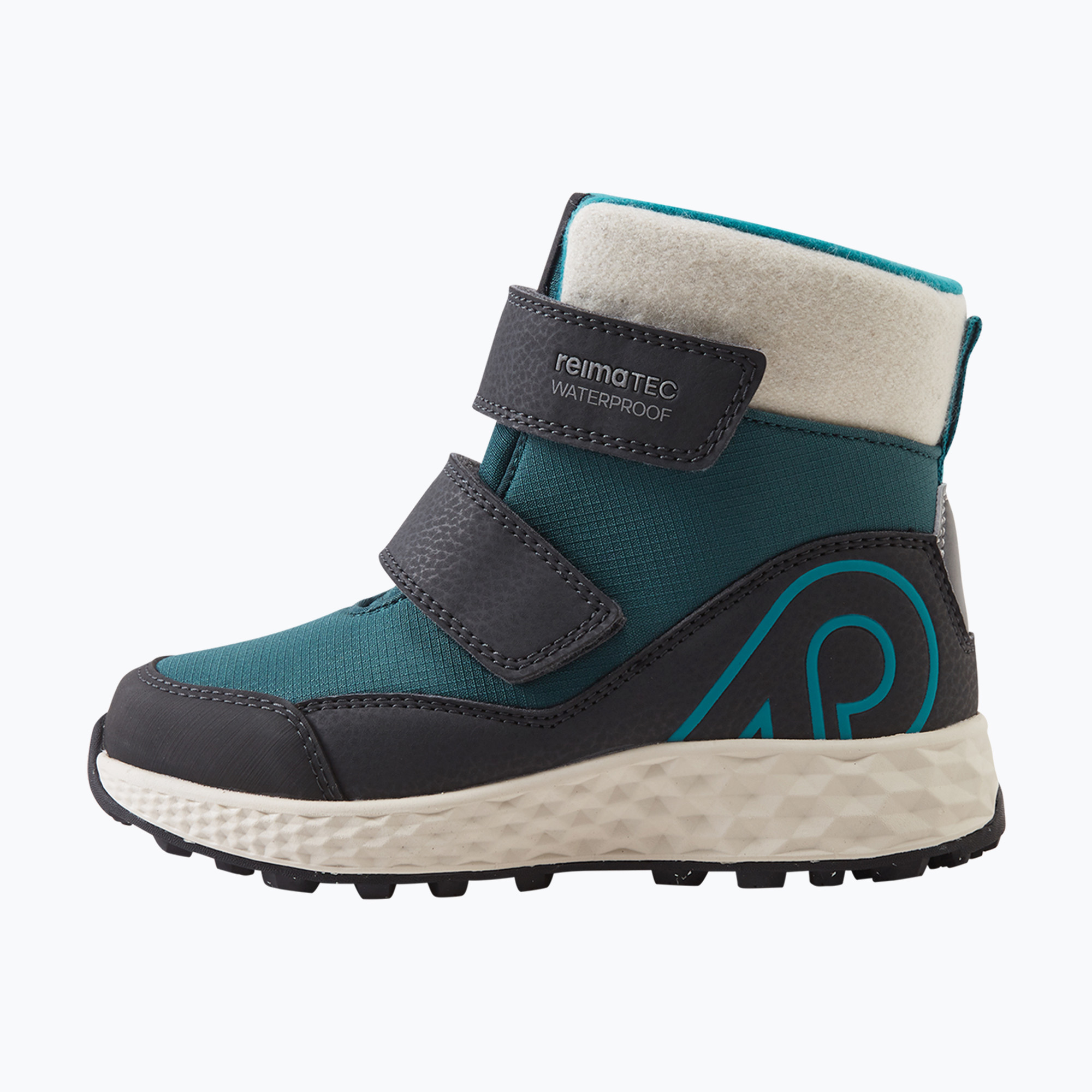 Детски ботуши за сняг Reima Hallava dark teal