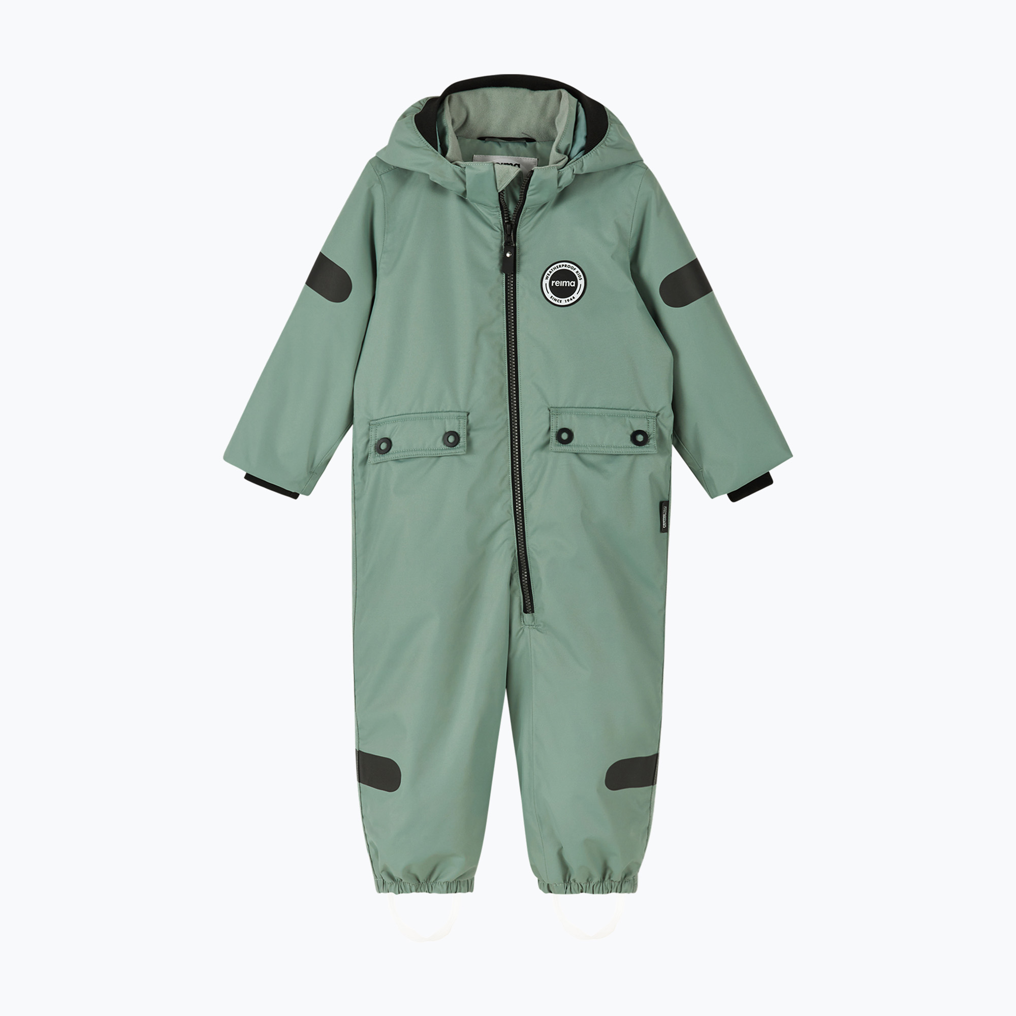 Детски софтшел гащеризон Reima Marte Mid stone green