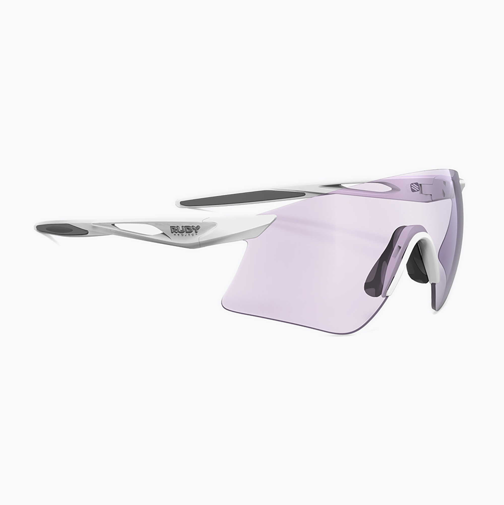 Rudy Project Astral Sphere weiß glänzend/impactx photochromic 2 Laser lila Sonnenbrille
