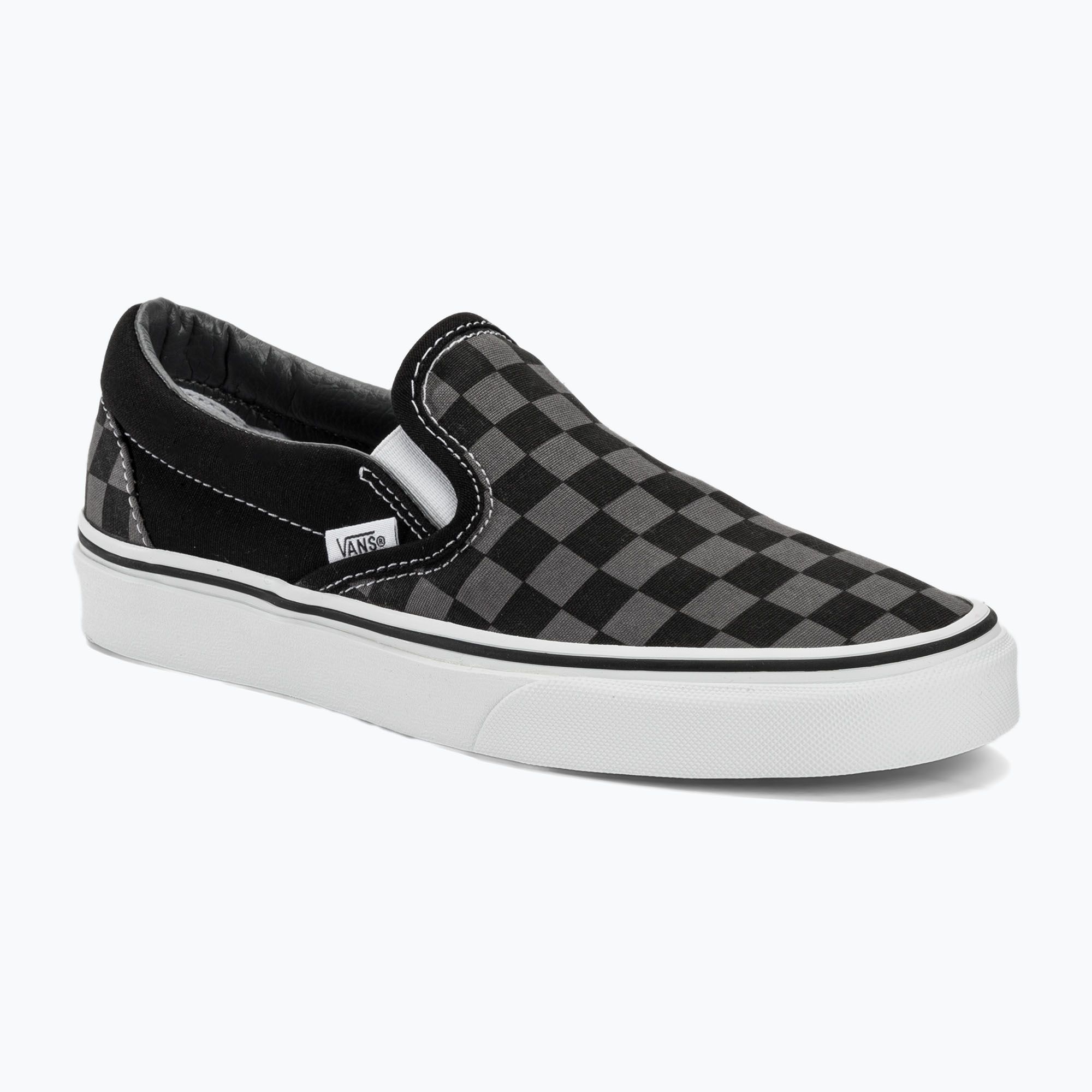 Buty Vans UA Classic Slip-On black/ pewter checkerboard 