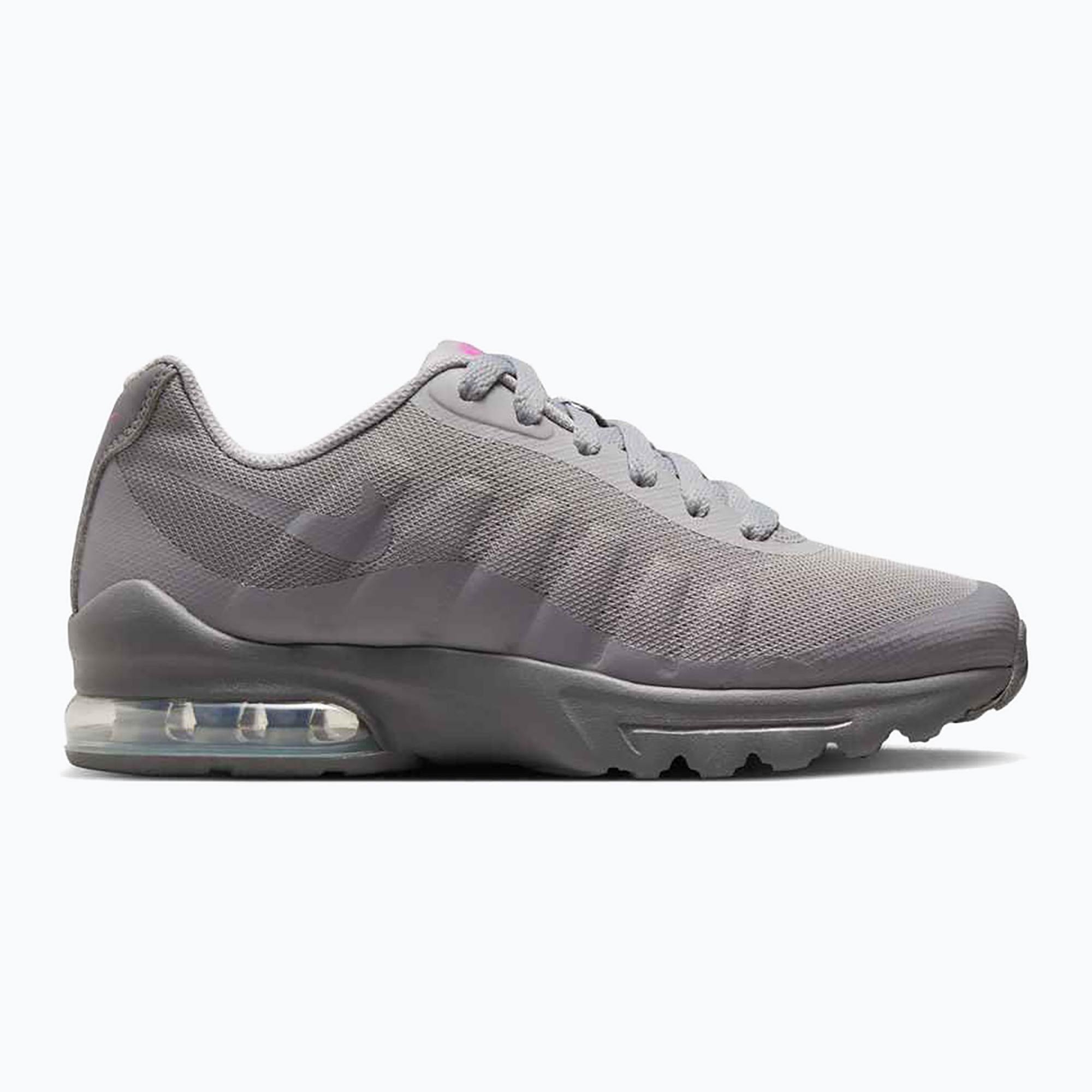 Buty dziecięce Nike Air Max Invigor Print atmosphere grey/gunsmoke/hyper magenta AH5261-001 
