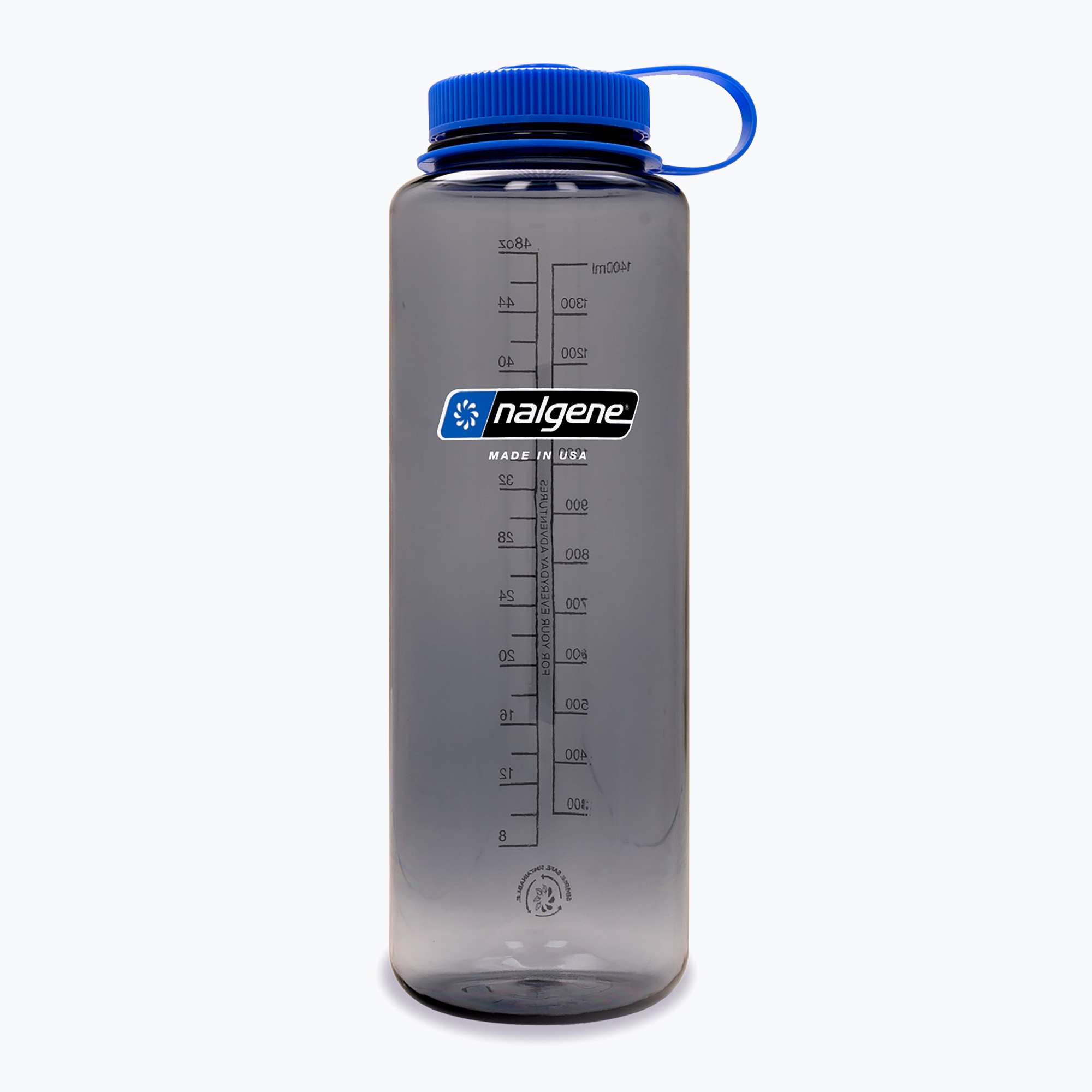 Туристическа бутилка Nalgene Wide Mouth Silo Sustain 1400 ml grey