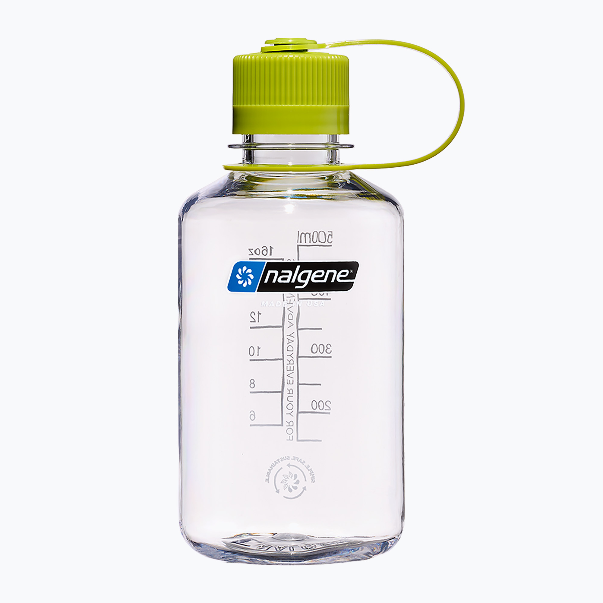Туристическа бутилка Nalgene Narrow Mouth Sustain 500 ml clear