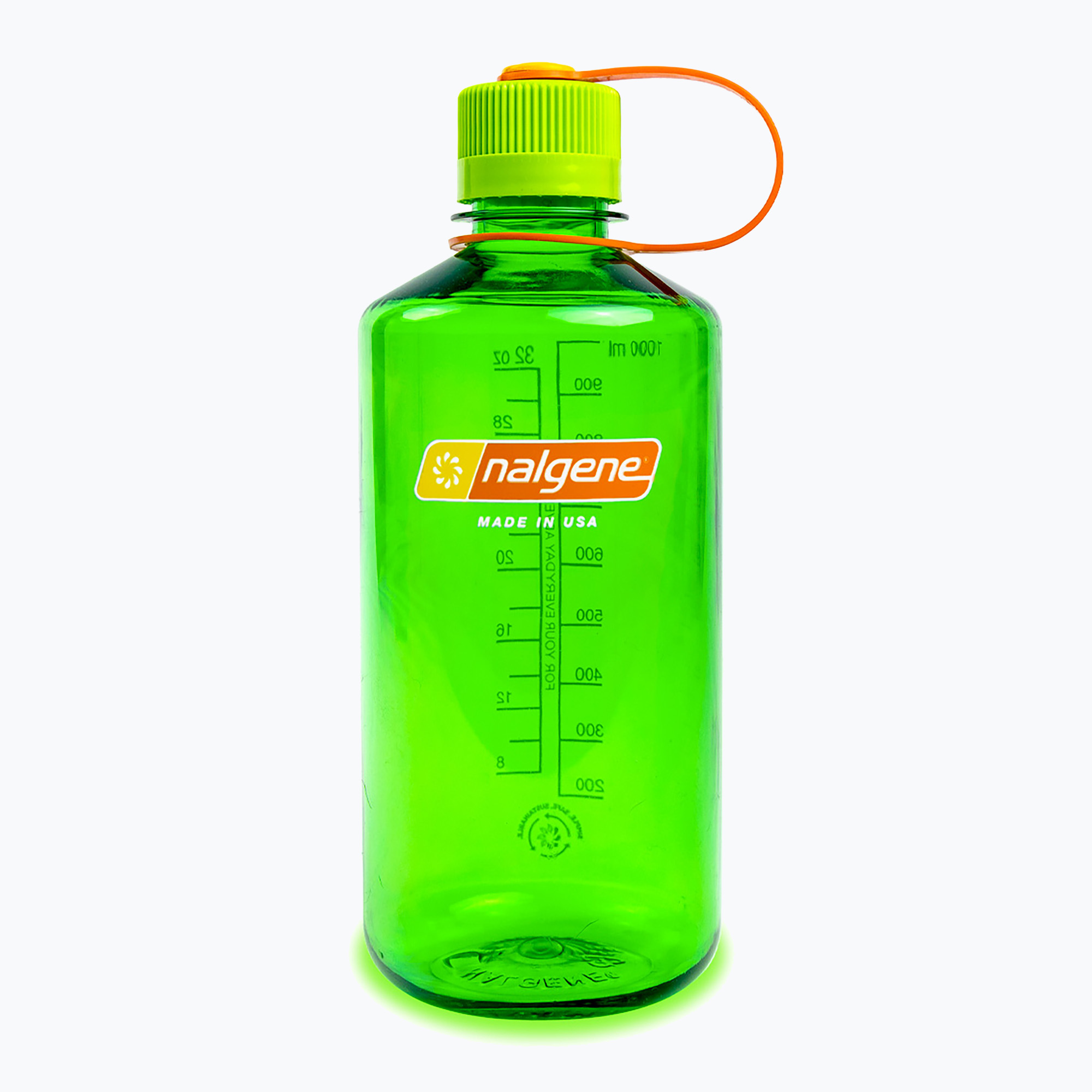 Nalgene bottiglia da viaggio Sustain a bocca stretta 1000 ml palla di melone (1000 ml) (Narrow Mouth Sustain 2020-1232)
