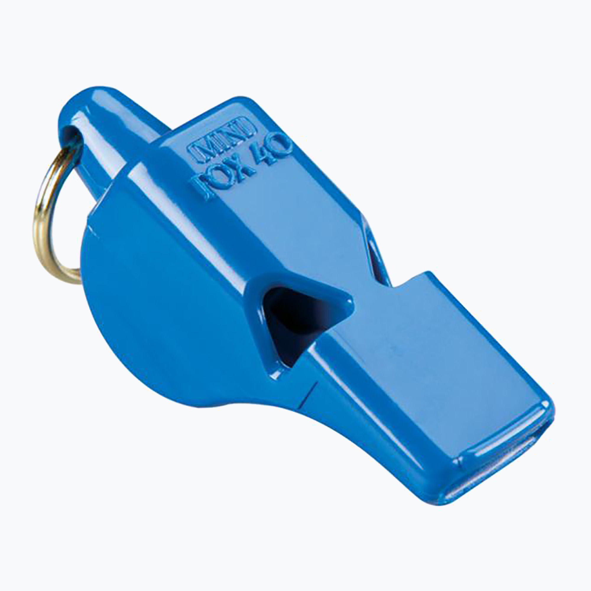 Fluier cu șnur Fox 40 Mini Safety blue (Mini Safety 9803)