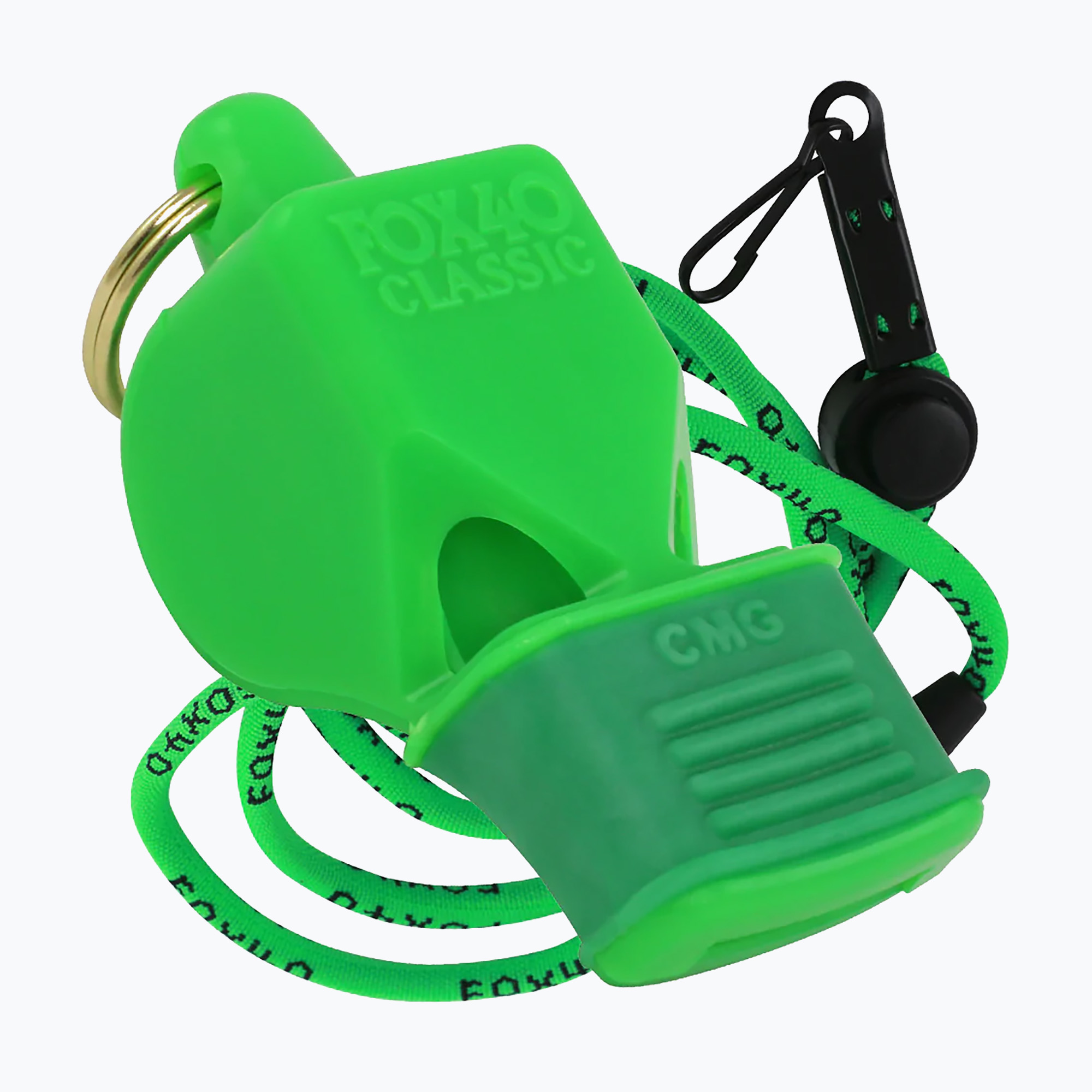 Свирка с шнур Fox 40 Classic CMG Safety green 9603