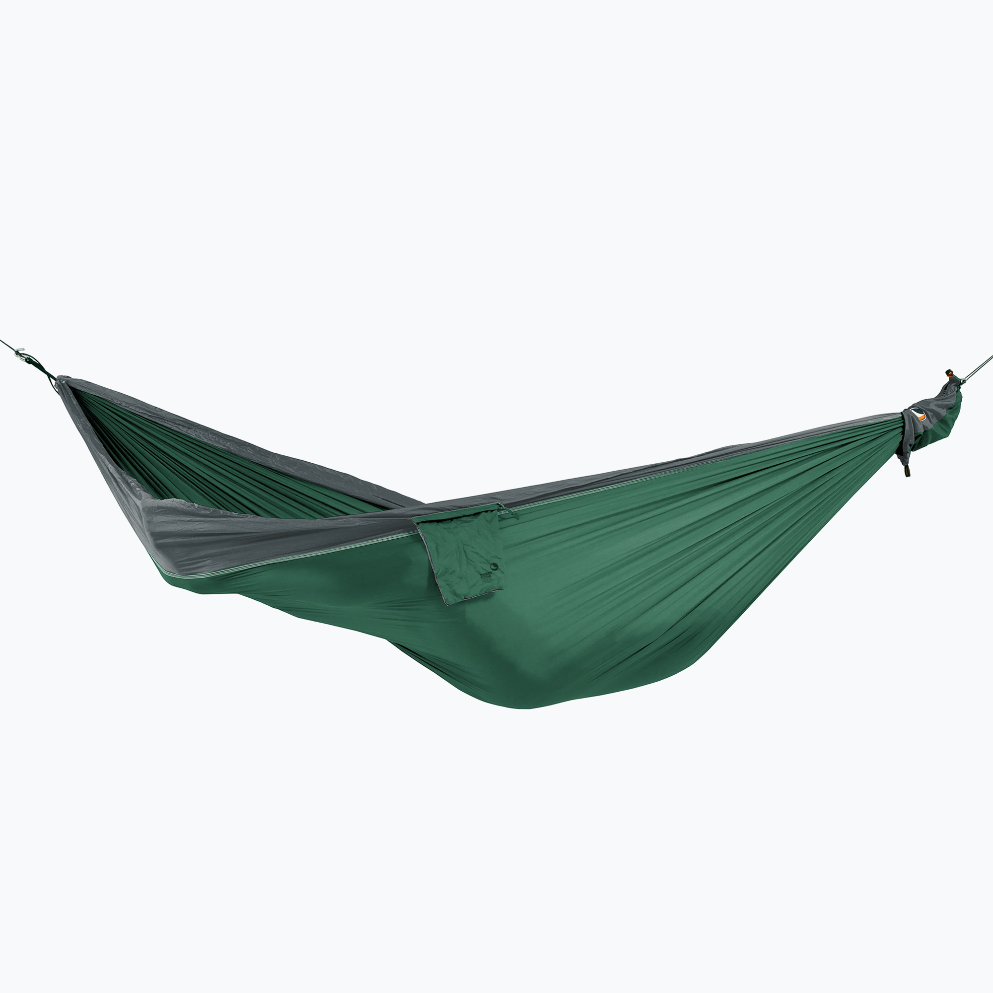 Hamac turistic pentru două persoane Ticket To The Moon Original petrol green/dark grey