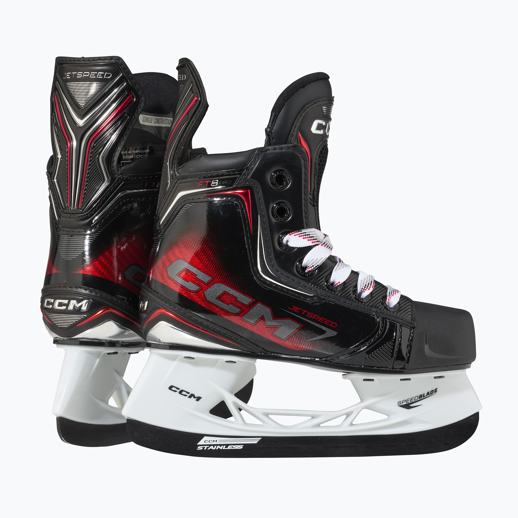 Детски хокейни кънки CCM JetSpeed FT8 Pro YT REGULAR black