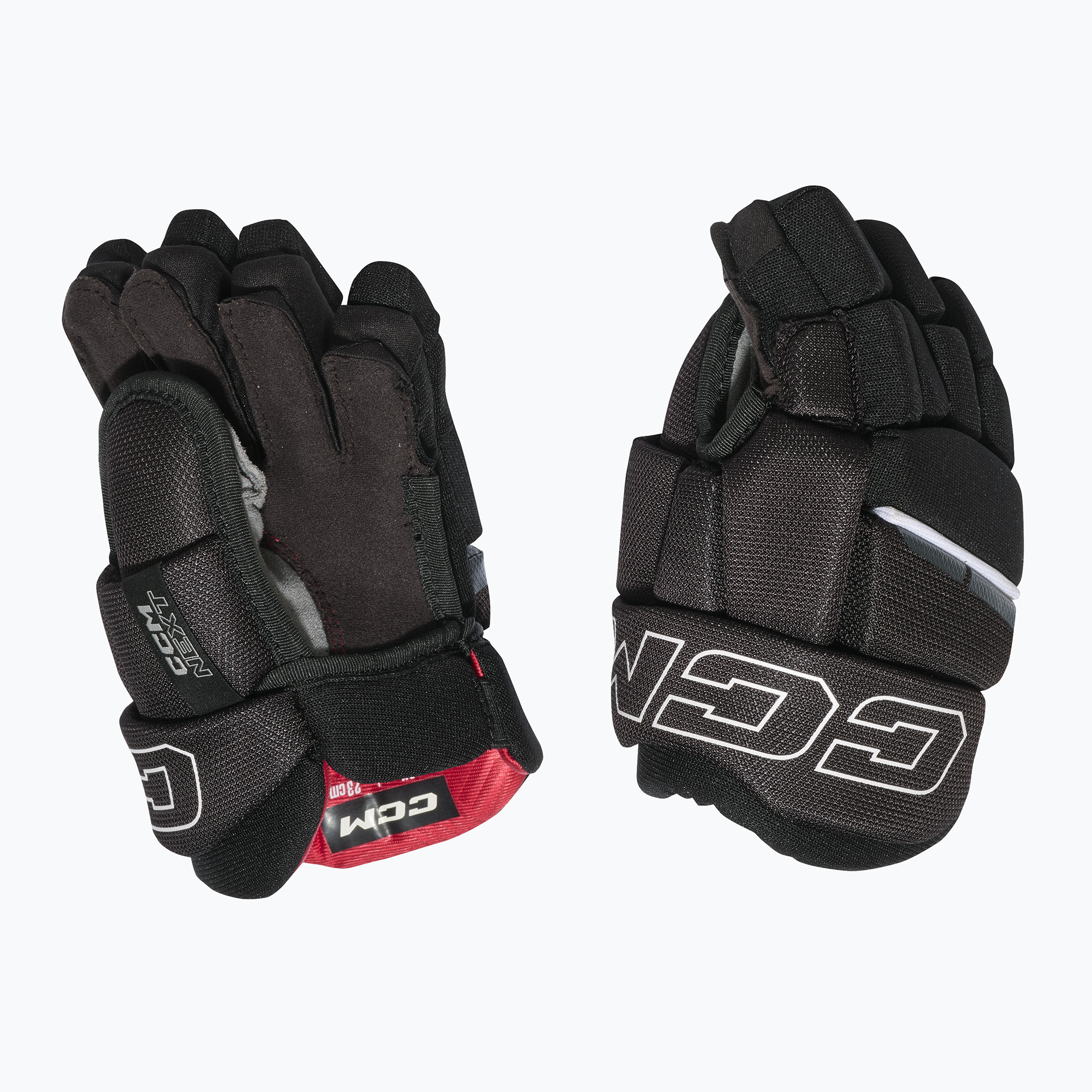 Детски хокейни ръкавици CCM Next JR Gloves black/white