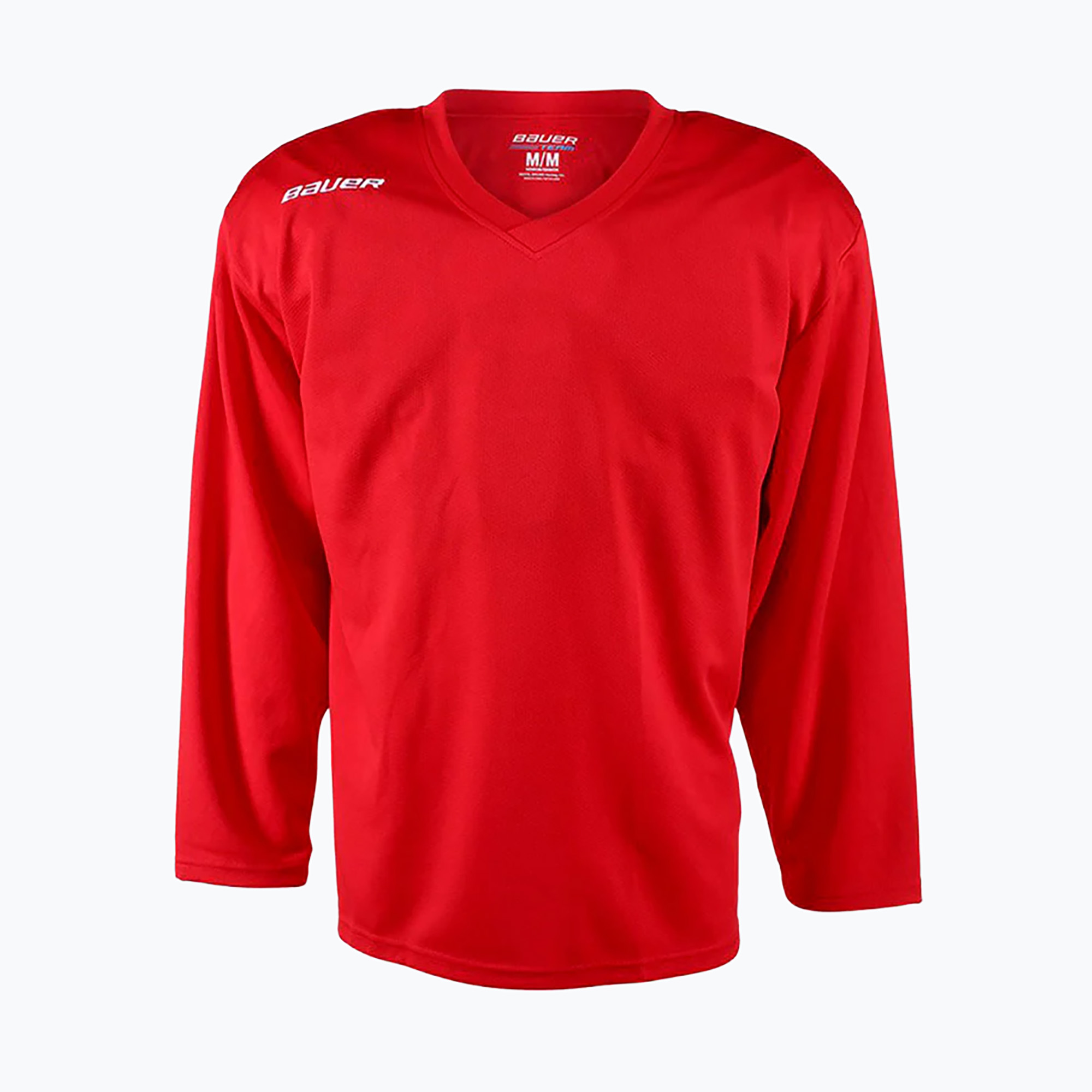 Блуза с дълъг ръкав за хокей Bauer Flex Practice Jersey red