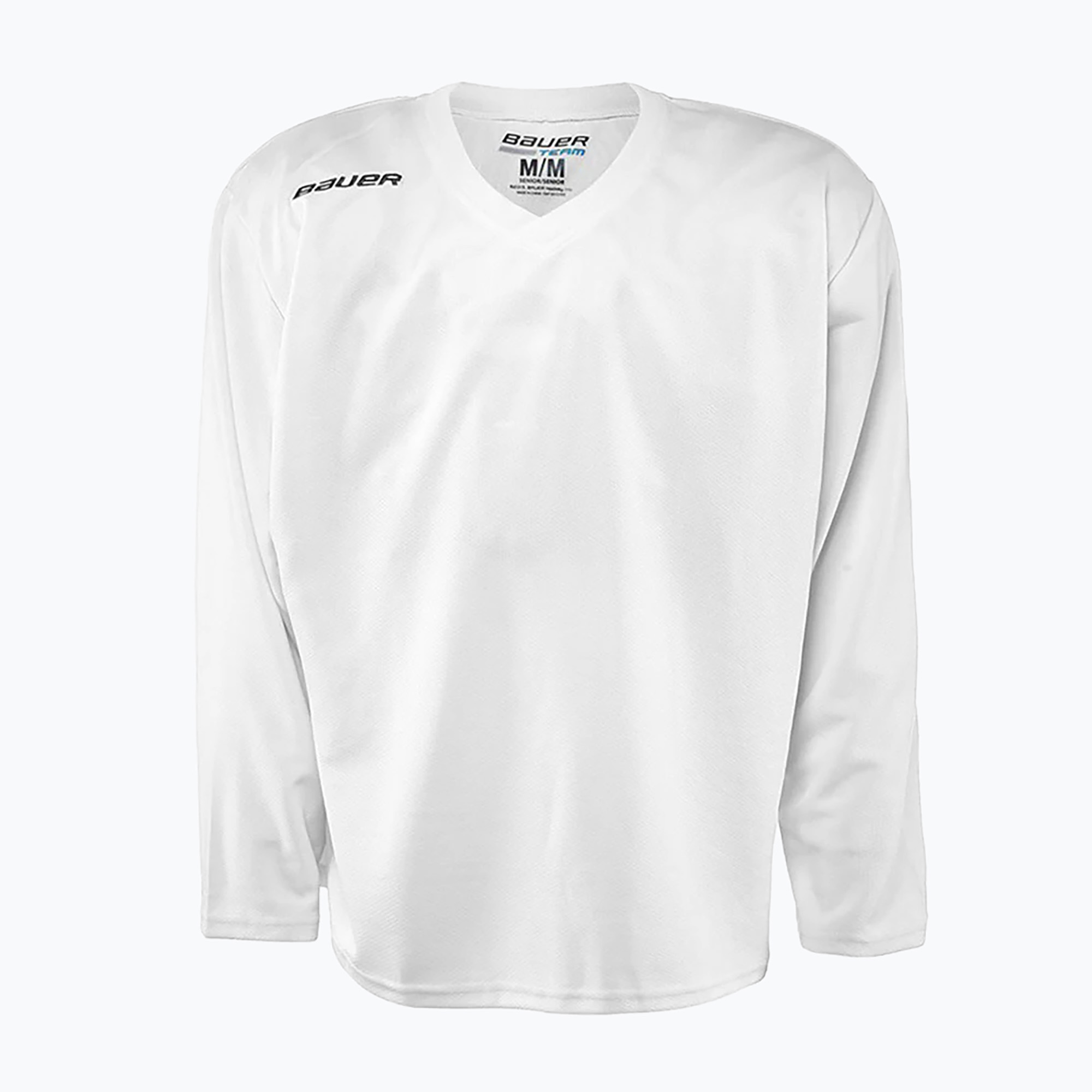 Блуза с дълъг ръкав за хокей Bauer Flex Practice Jersey white