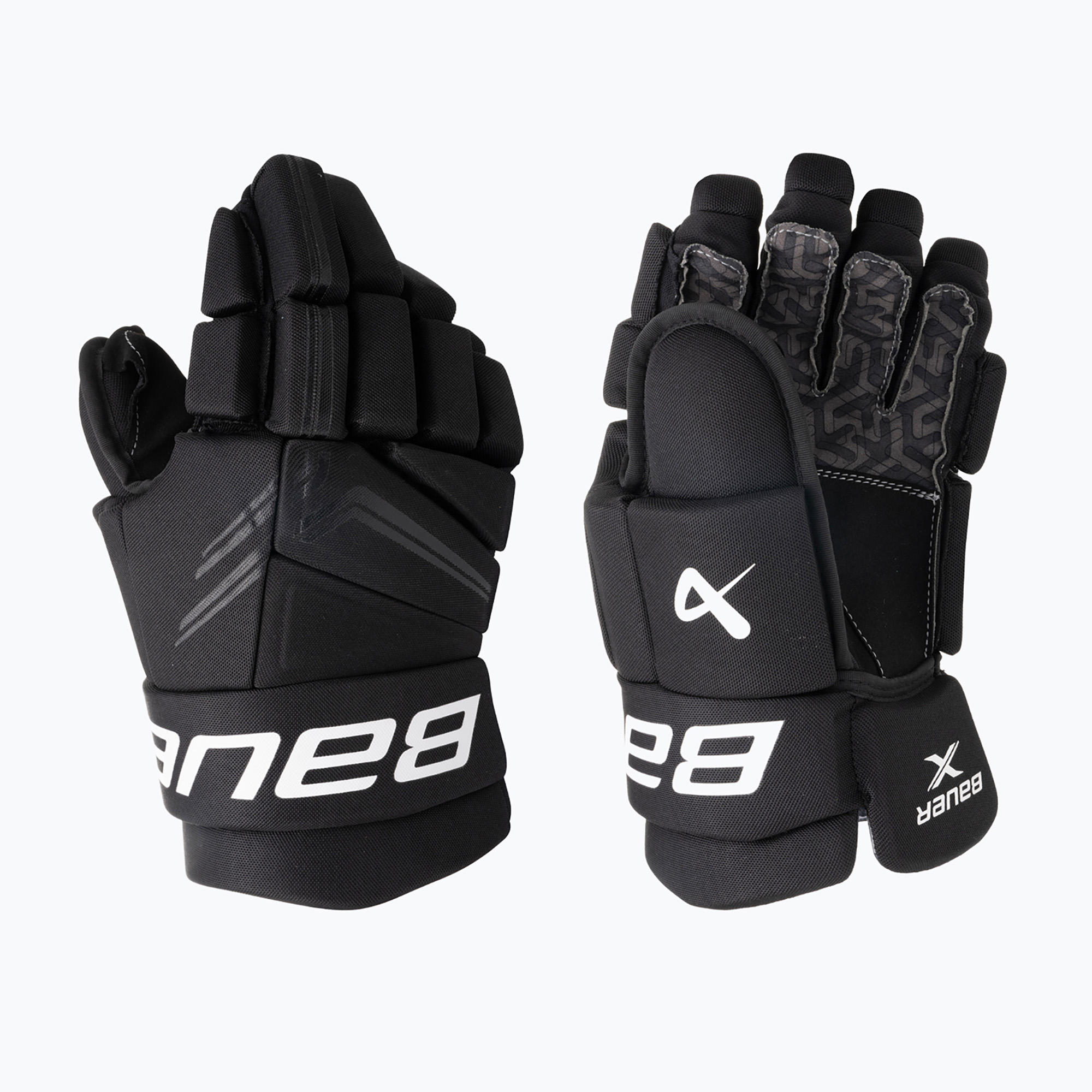 Hokejové rukavice Bauer X Sr čierne