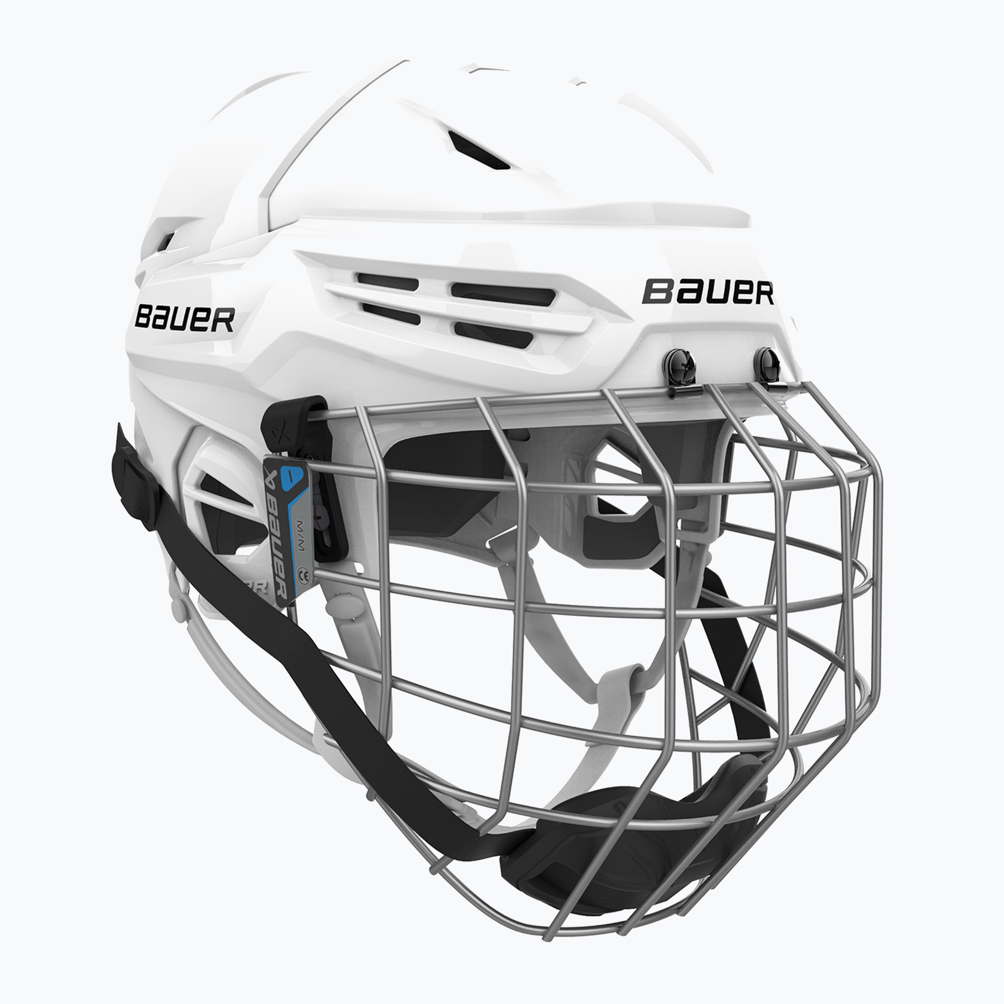 Каска за хокей Bauer Re-Akt 55 Combo white