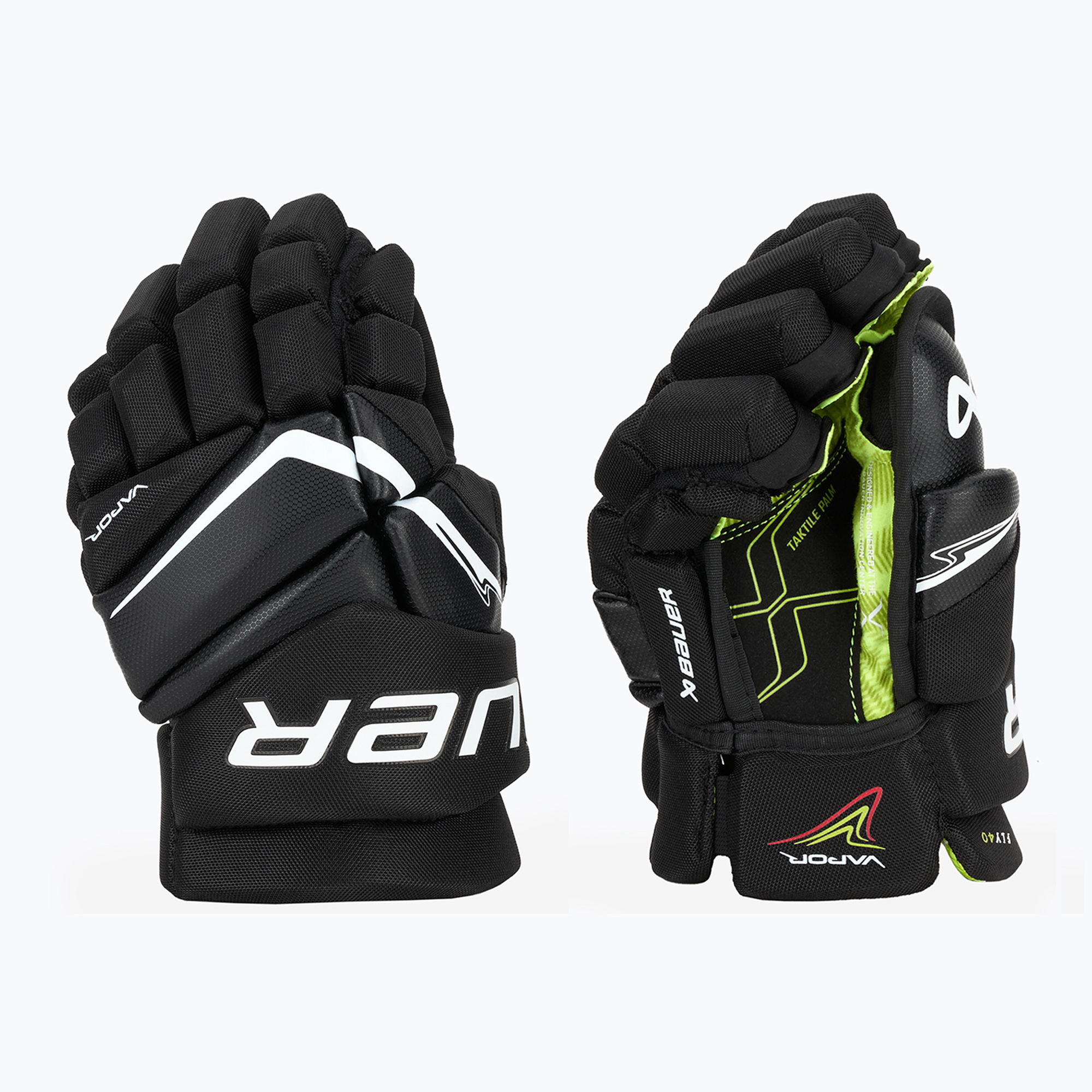 Kinder-Hockeyhandschuhe Bauer Vapor Fly40 Jr black/white (Vapor Fly40 Jr 1064879-BKW11)