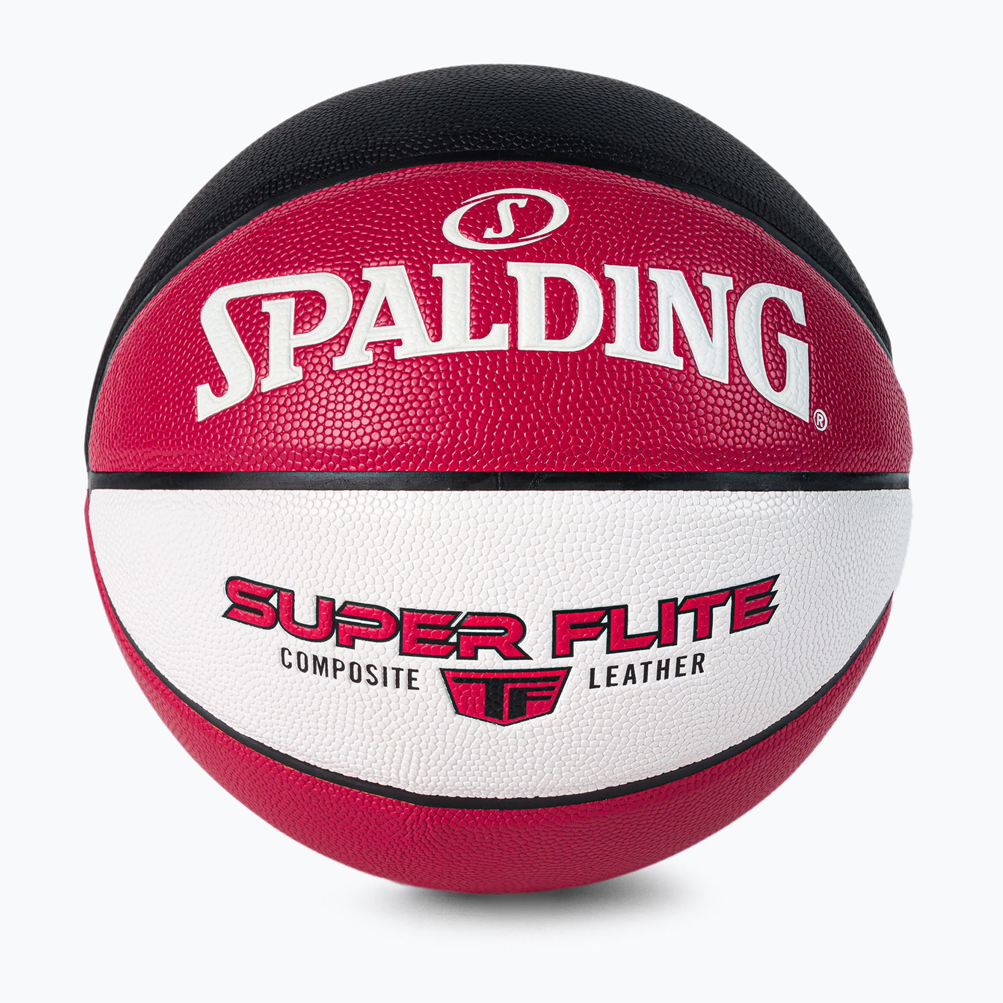 Piłka do koszykówki Spalding Super Flite czerwona/biała/czarna rozmiar 7 