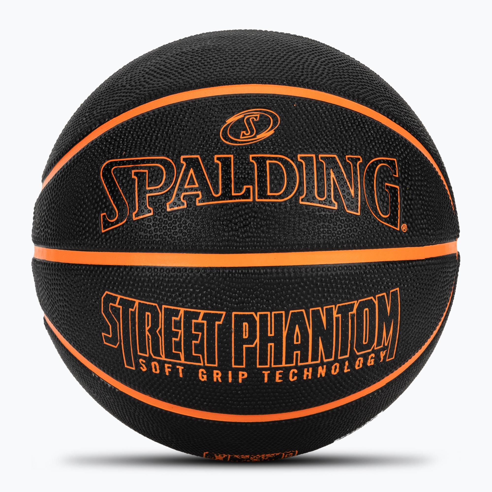 Minge de baschet Spalding Phantom negru/portocaliu mărime 6