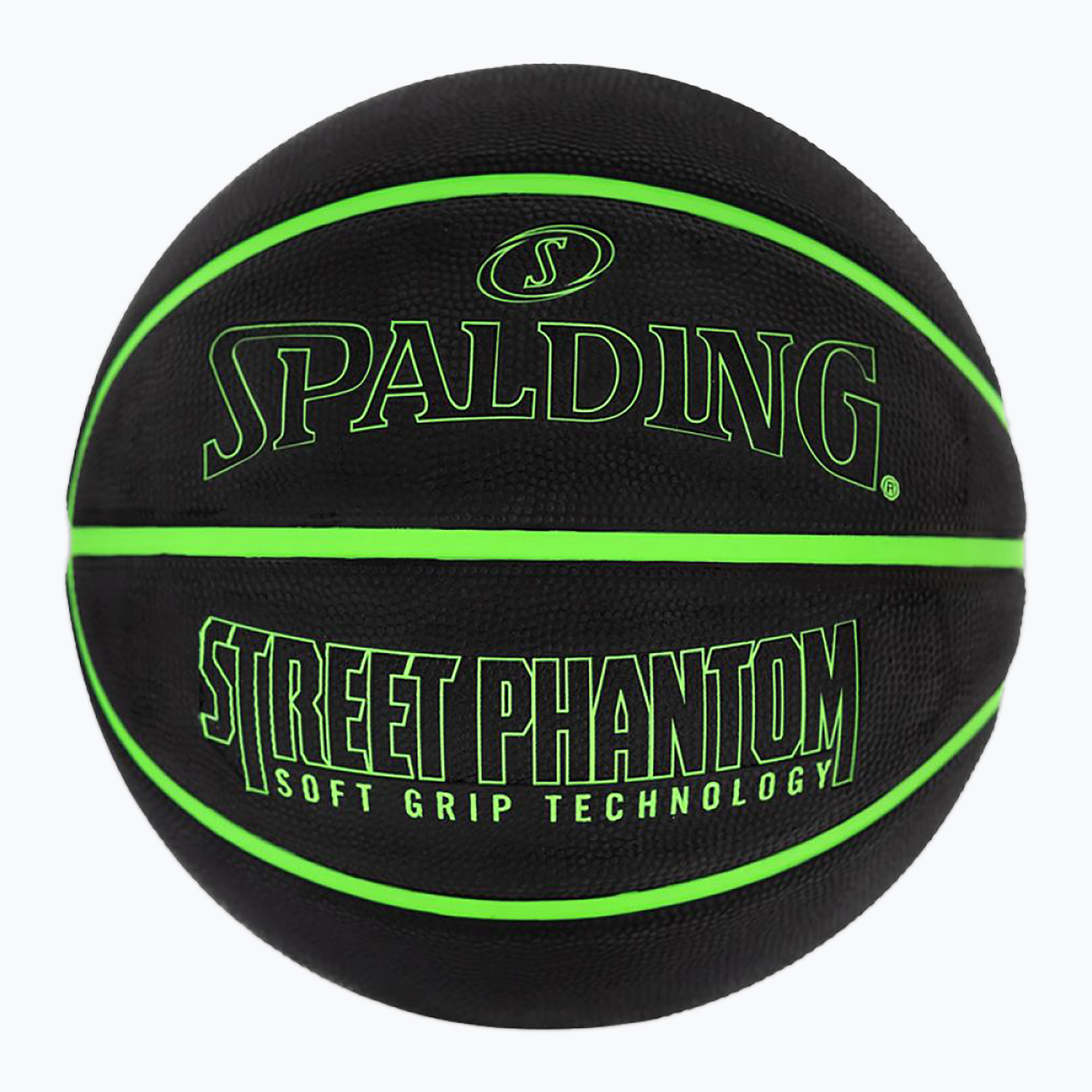 Spalding Phantom баскетбол черно/зелено размер 6