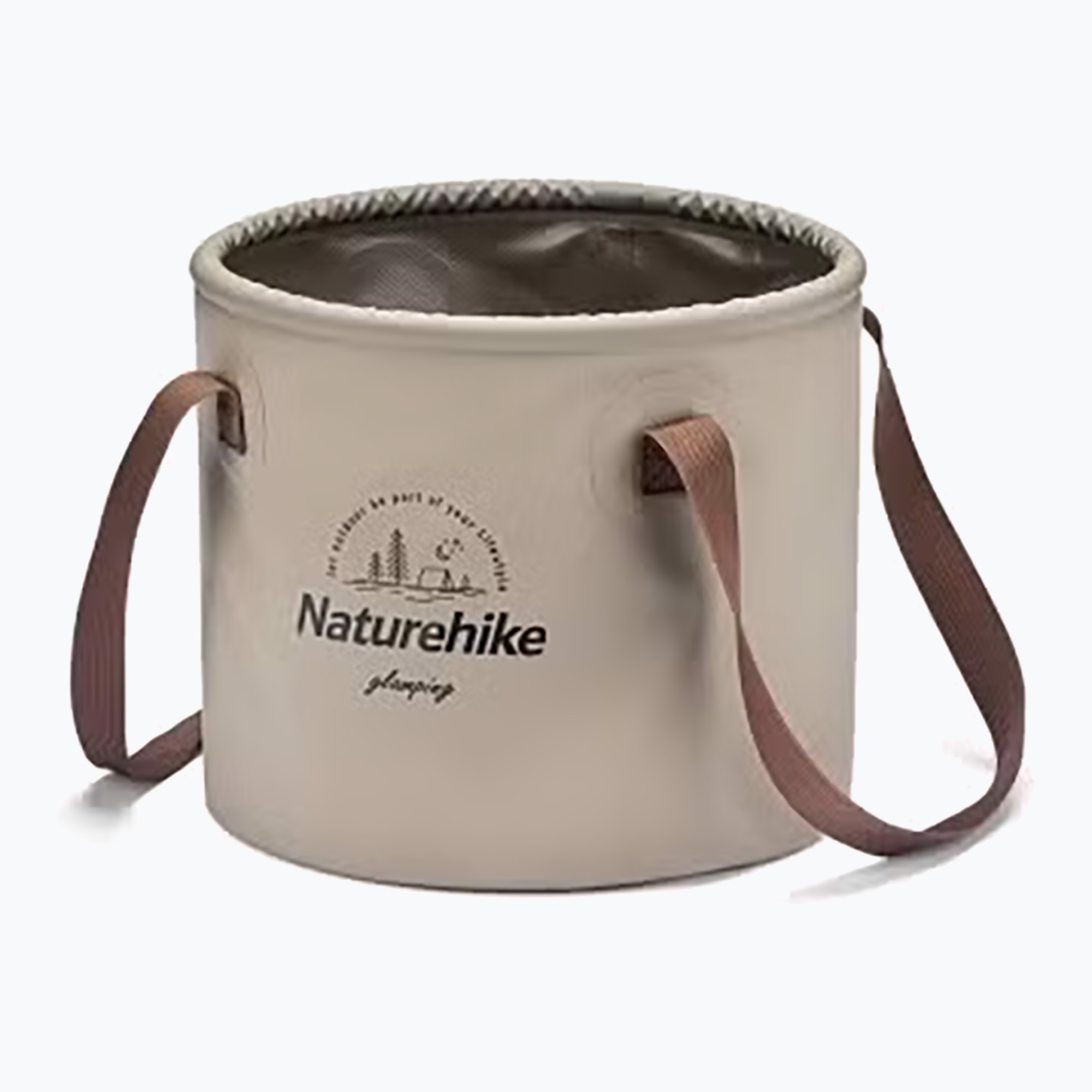 Naturehike bucket NH20SJ040 10 l light brown (10 l)