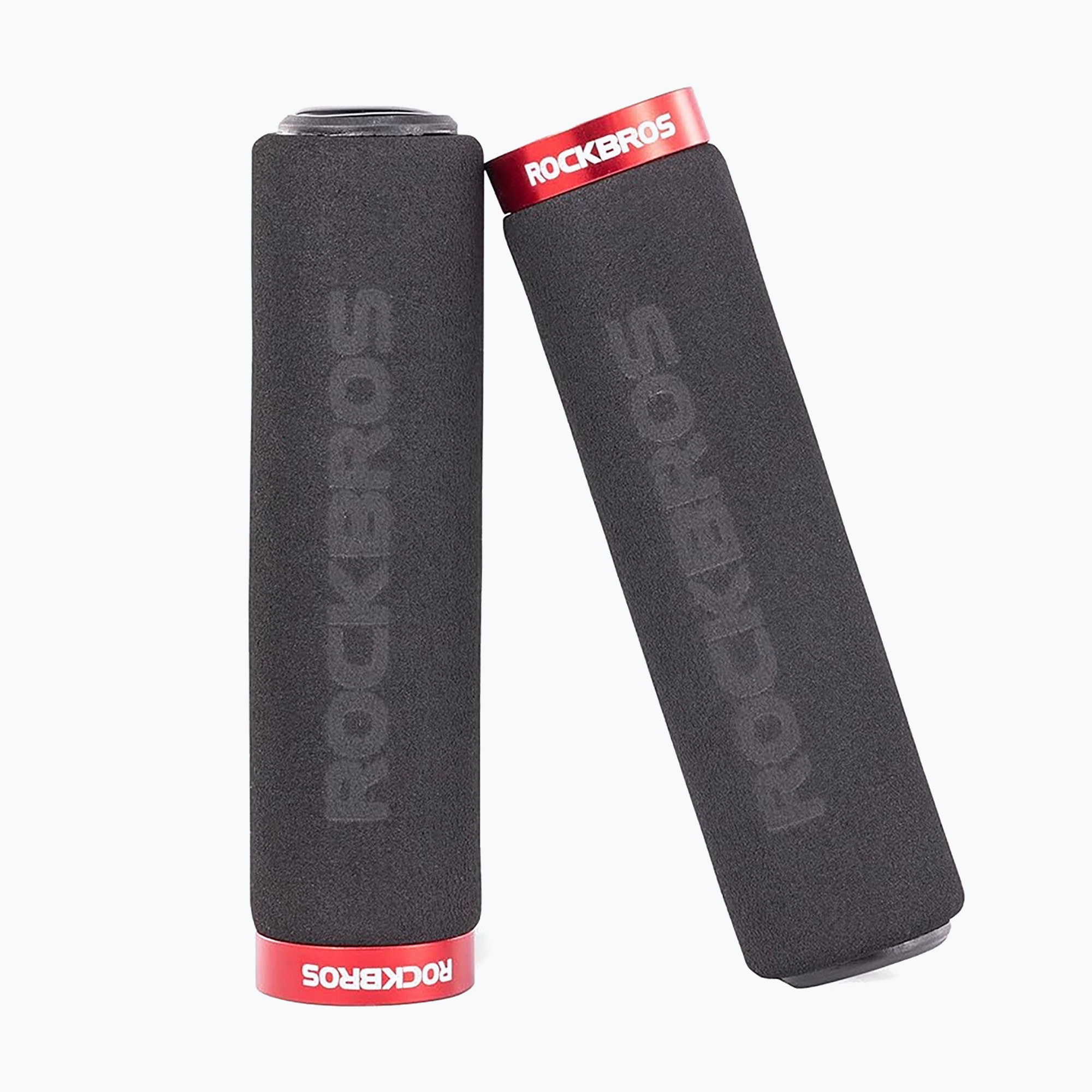 Mânere de ghidon Rockbros BT1001 Handlebar Grips black/red