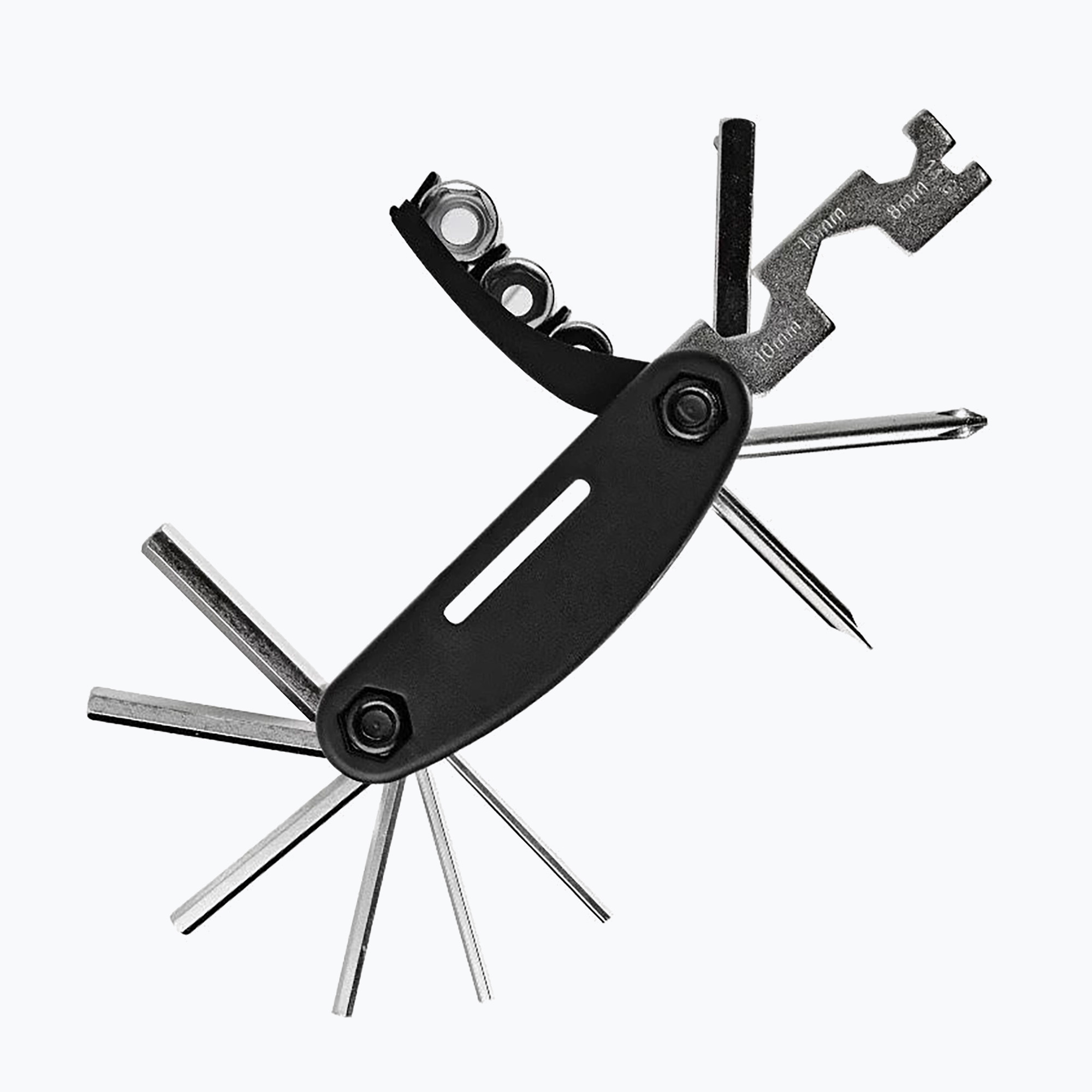 Cheie pentru bicicletă Rockbros GJ1601 Repair Tool 16in1 black/silver