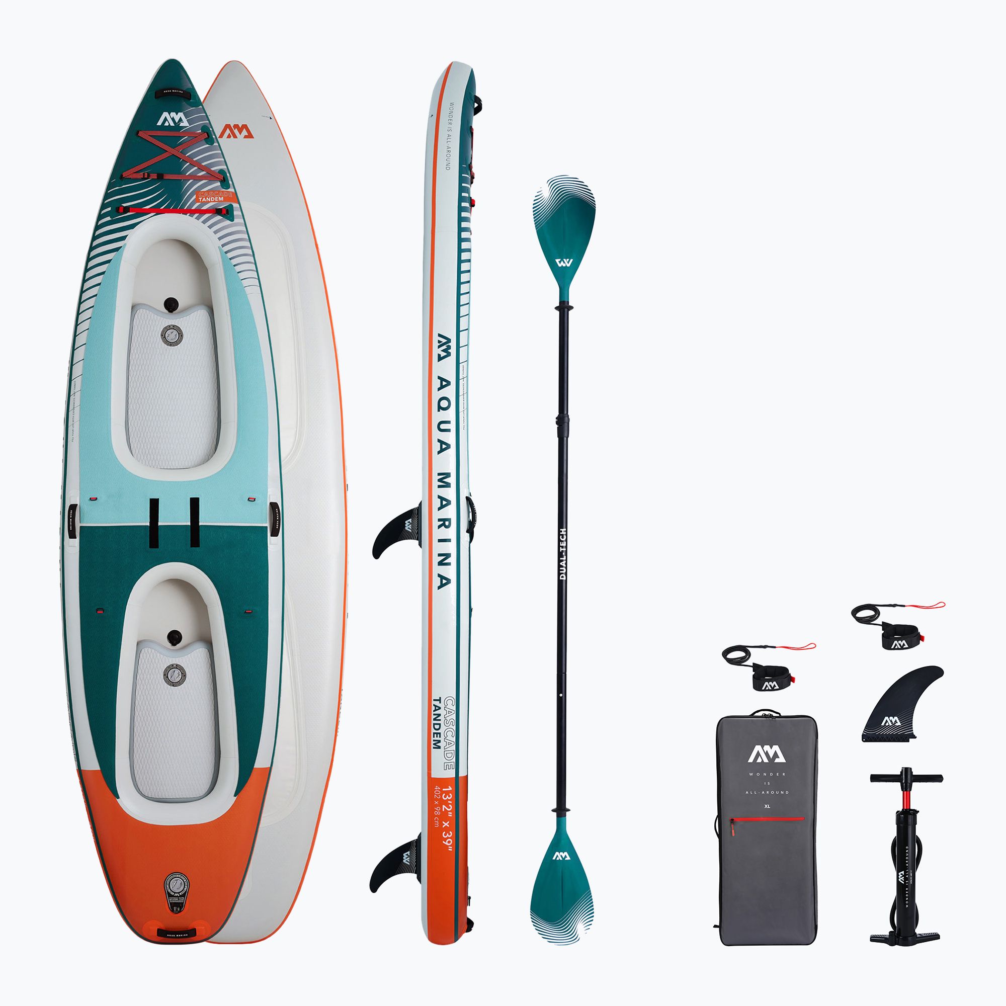 Kajak/SUP hybryda Aqua Marina Cascade Tandem 13'2