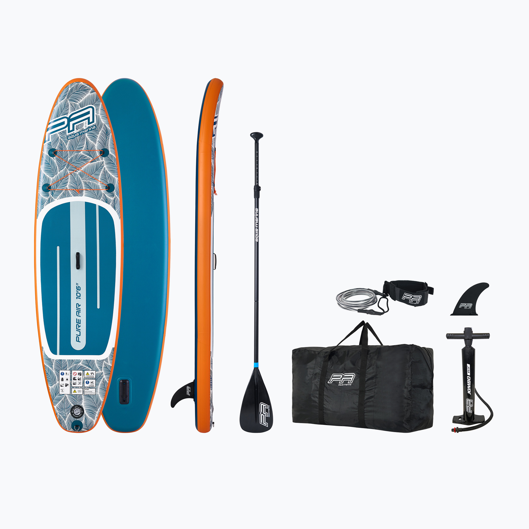 Deska SUP Aqua Marina Pure Air All-Round iSUP Tropic with 10'6