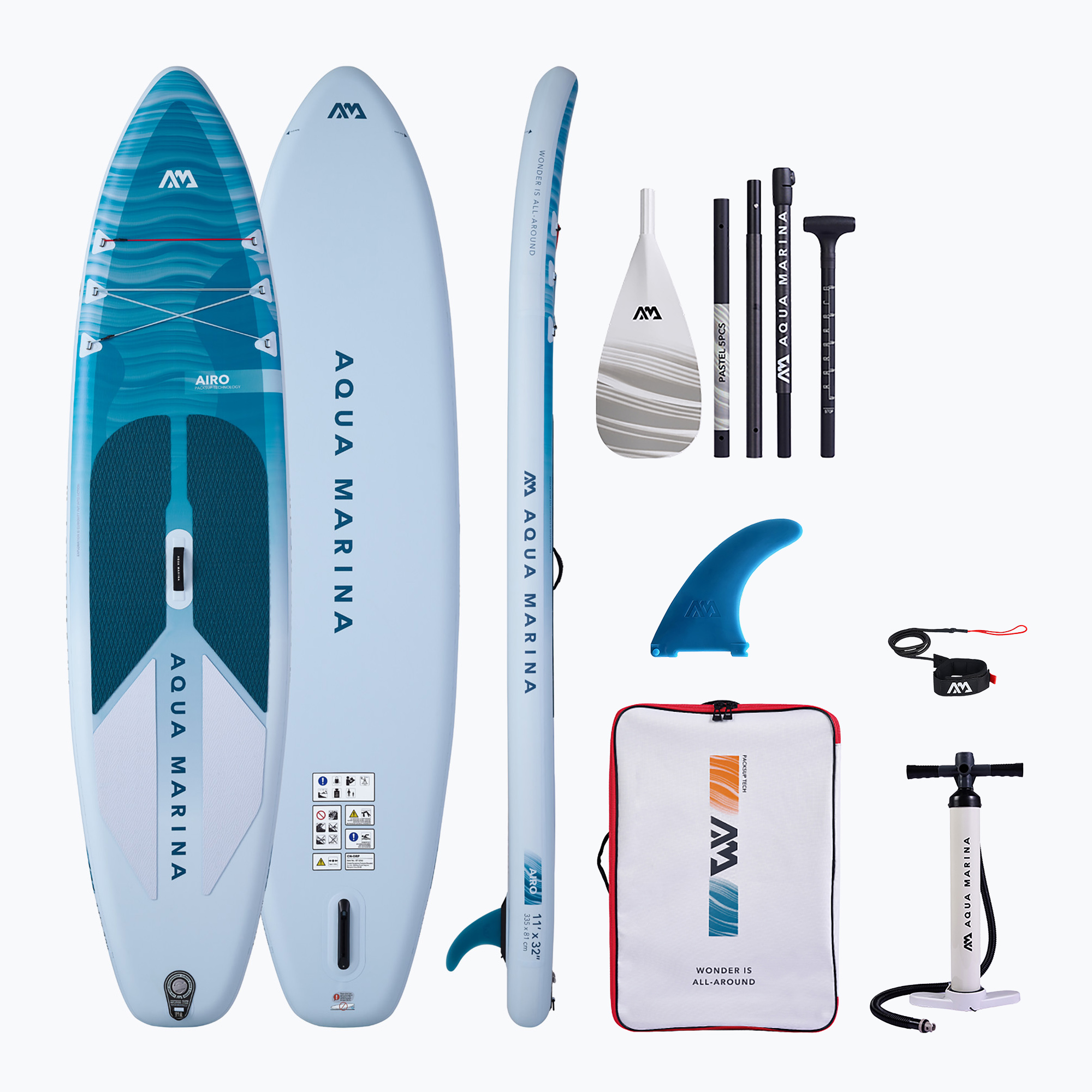 Deska SUP Aqua Marina Airo PackSup 11'0