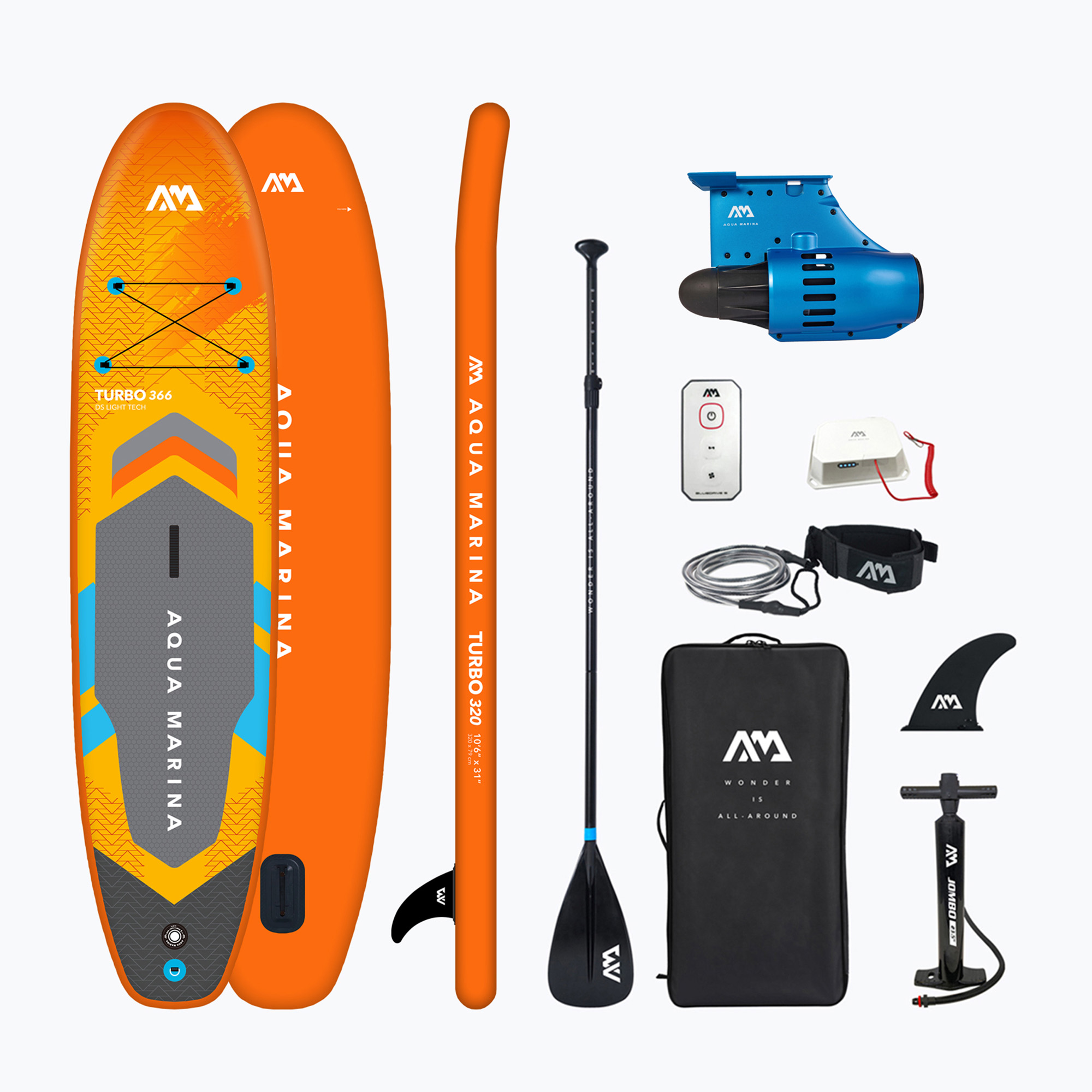 Deska SUP Aqua Marina AMgo Turbo 366 12'0