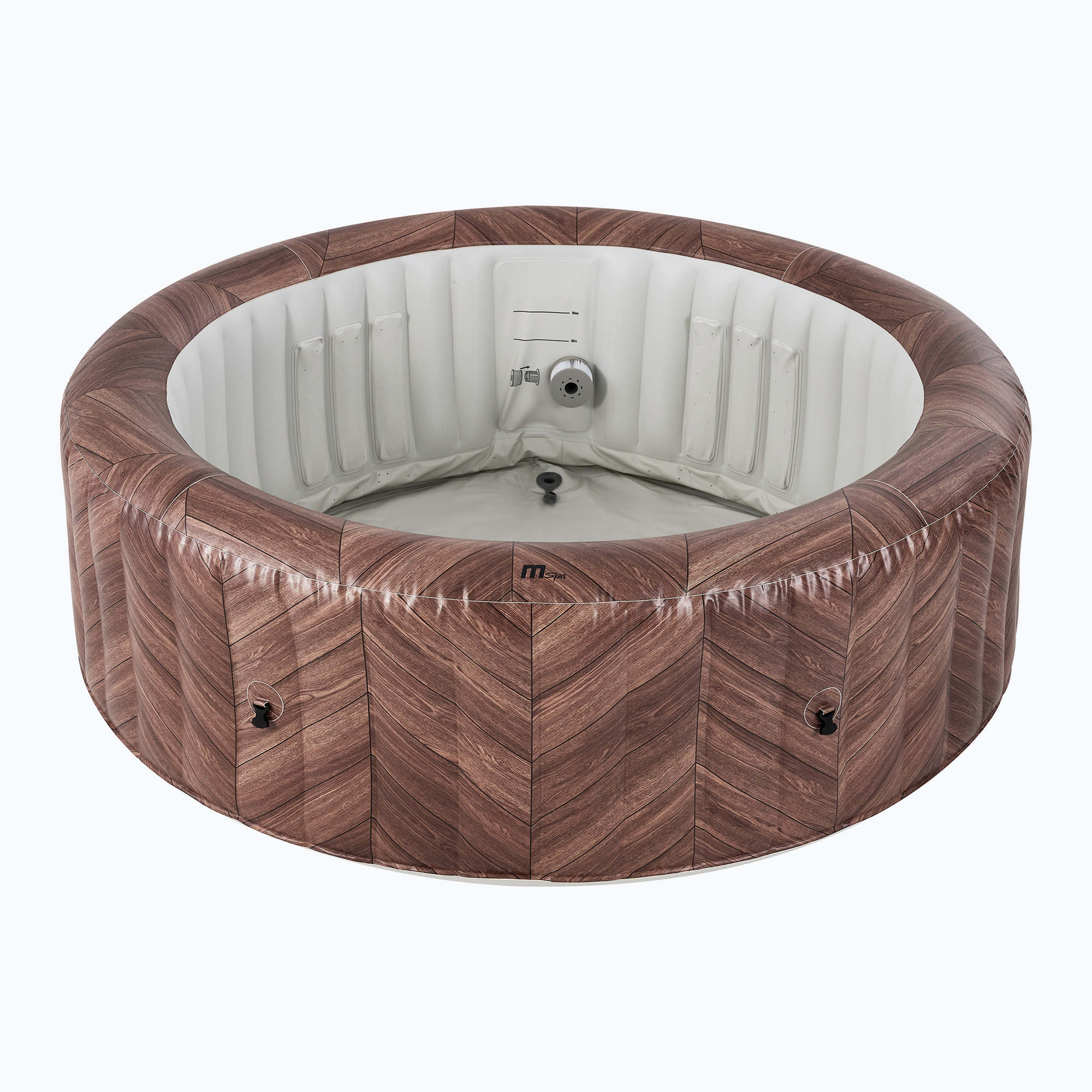 Jacuzzi 6-person MSpa Comfort Fermo wood grain (204 x 204 x 70 cm)