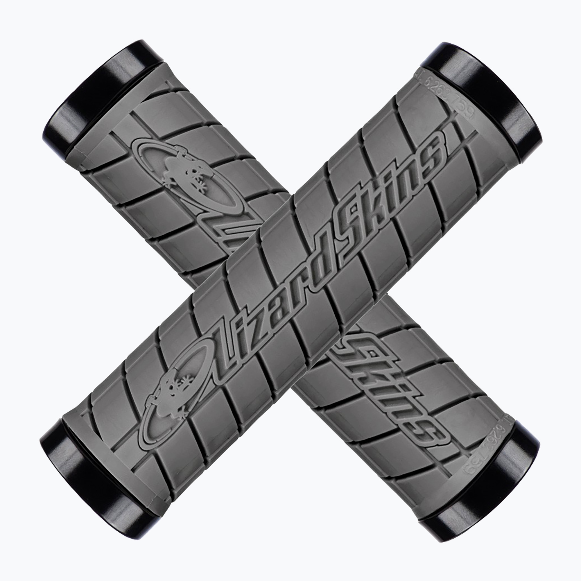Ръкохватки за кормило Lizard Skins Dual-Clamp Logo graphite