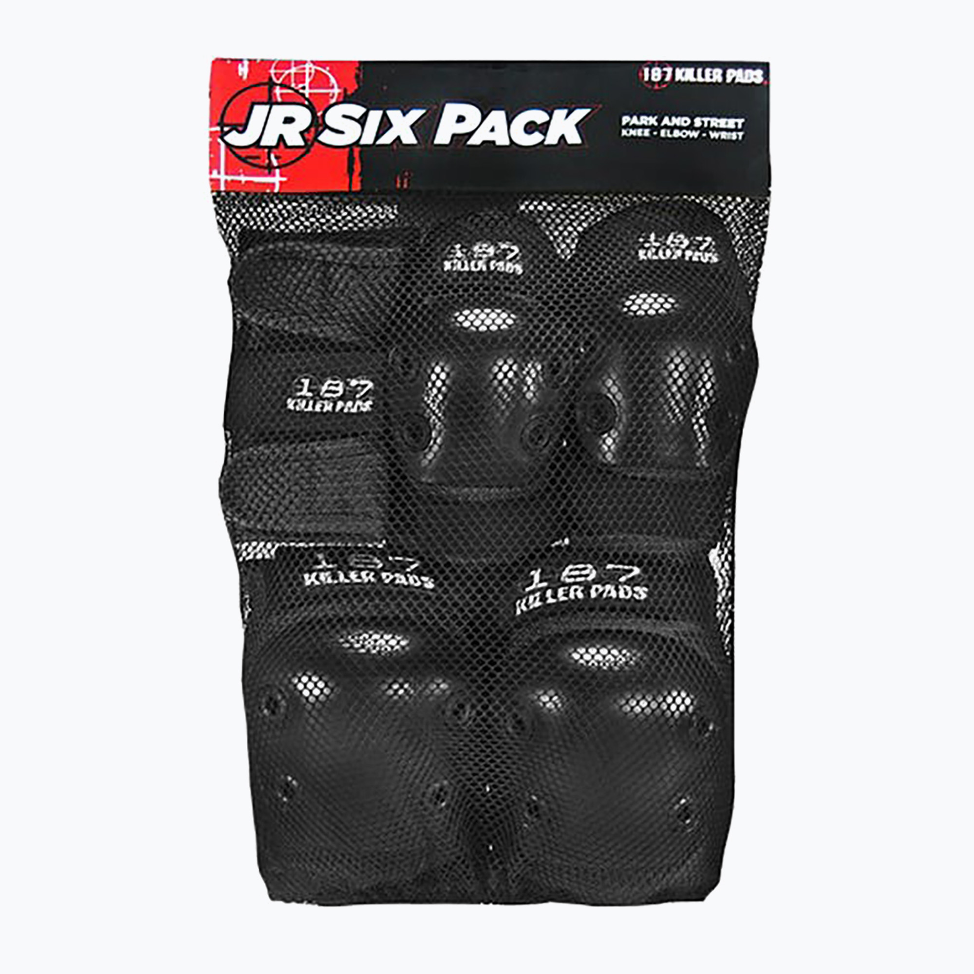 Zestaw ochraniaczy dziecięcych 187 Killer Pads Six Pack Jr black 