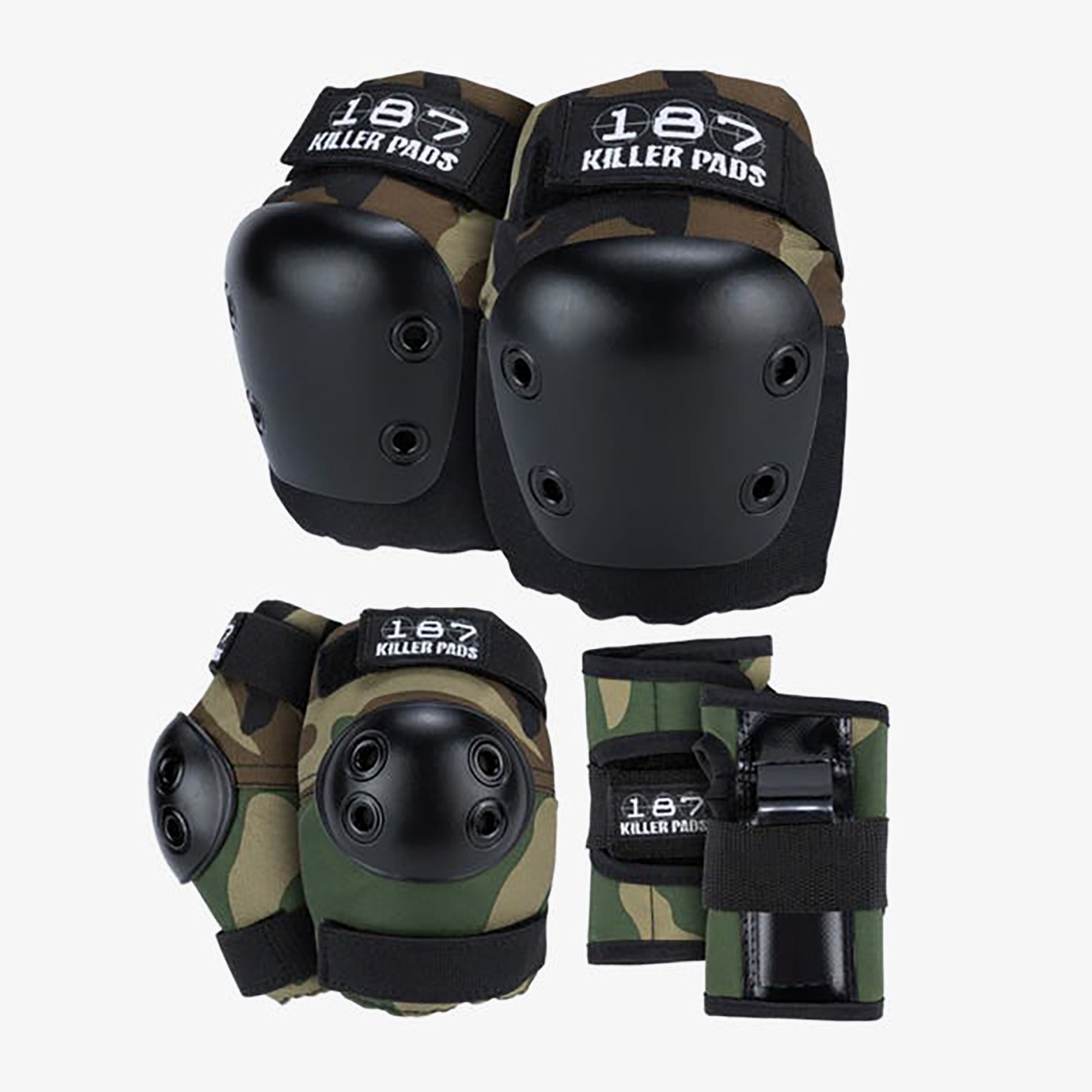 Zestaw ochraniaczy dziecięcych 187 Killer Pads Six Pack Jr camo 