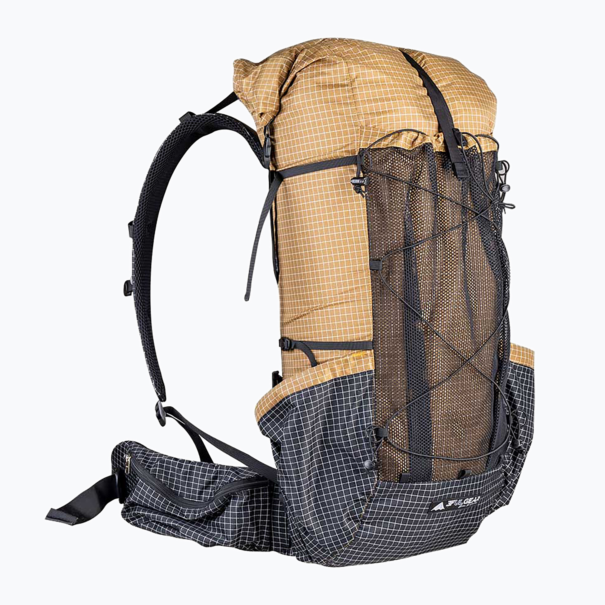 Rucsac de turism 3F UL Qidian Pro 46 10L Brown