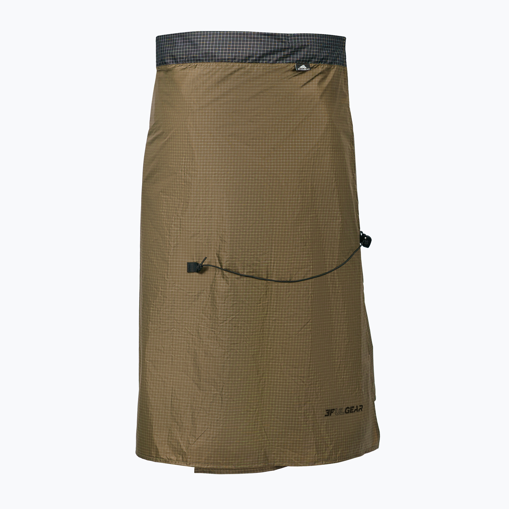 Fustă de trekking Spódnica 3F UL Rain skirt Khaki
