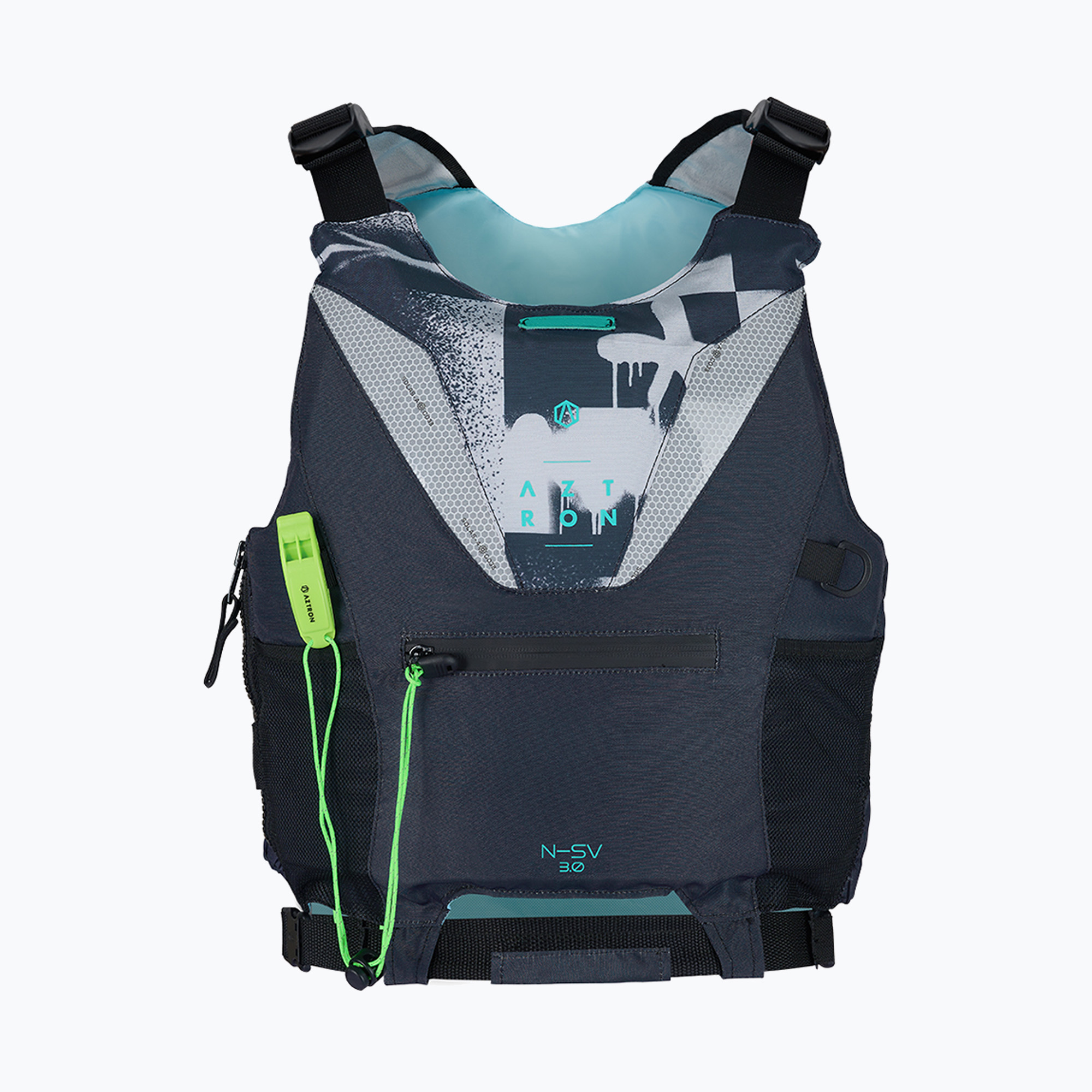 Мъжка найлонова жилетка Aztron N-SV 3.0 с пъзел, сива/матова