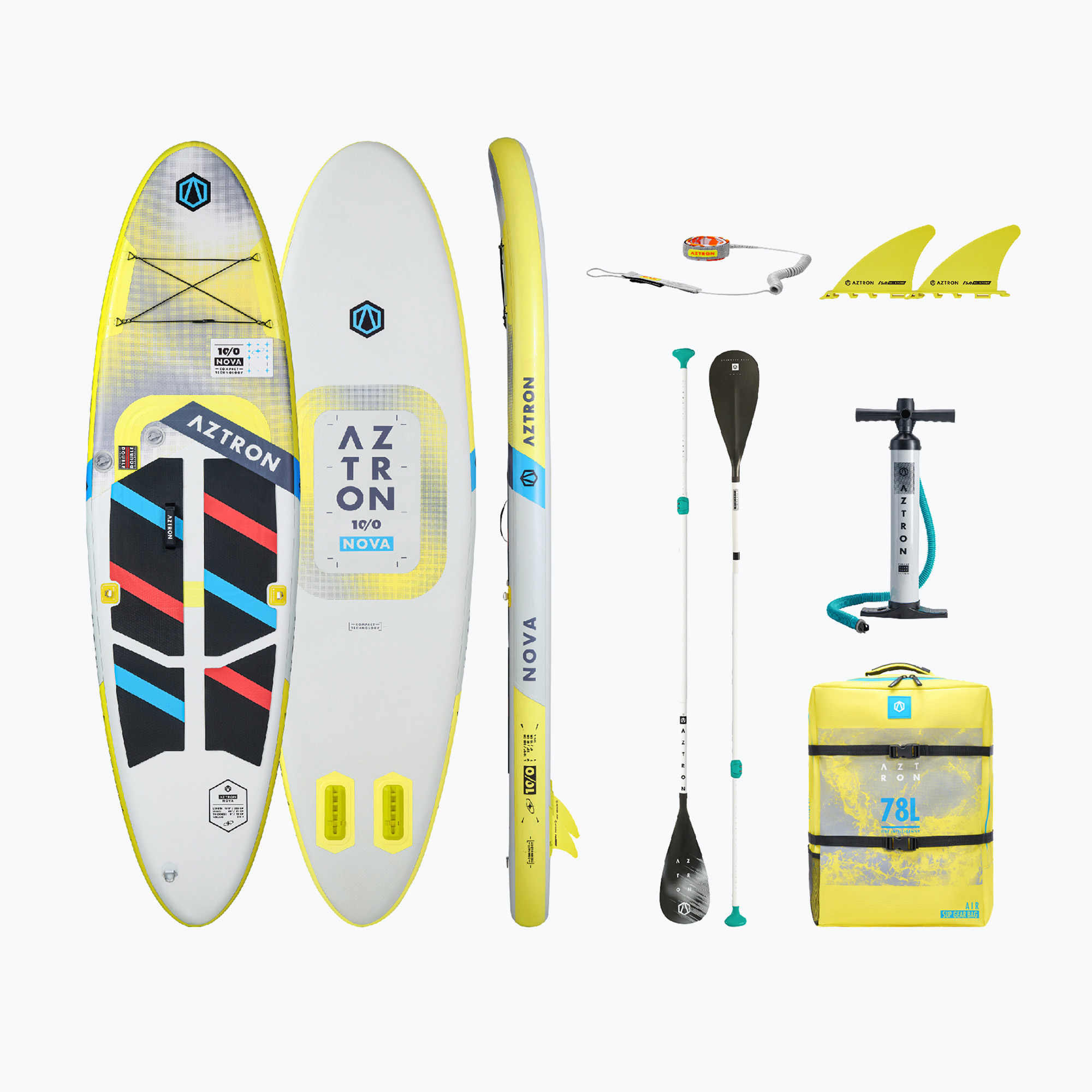 Zestaw deska SUP pompowana Aztron Nova 3.0 Compact/Allround 10'0