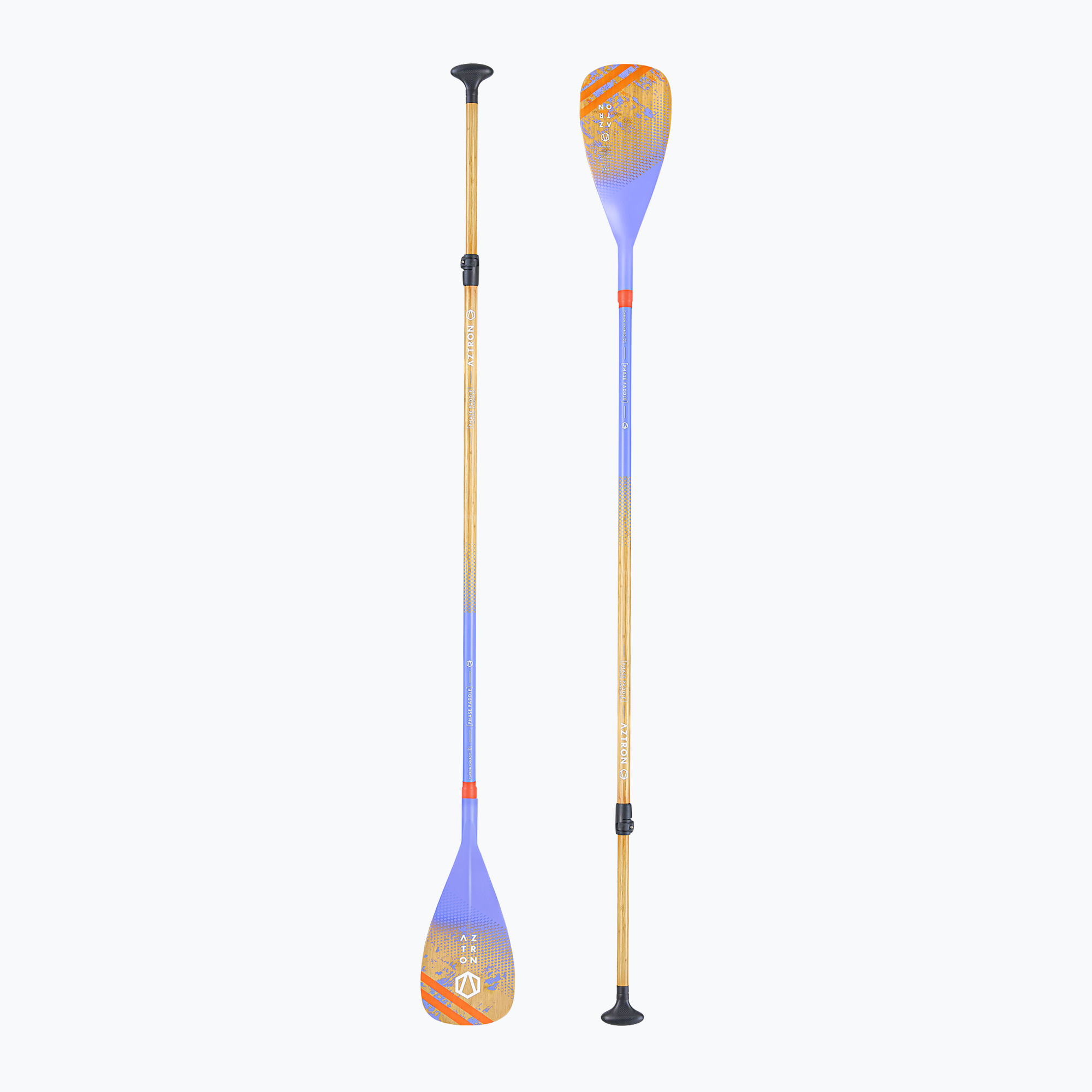 Wiosło SUP 2-częściowe Aztron Phase Bamboo Carbon 