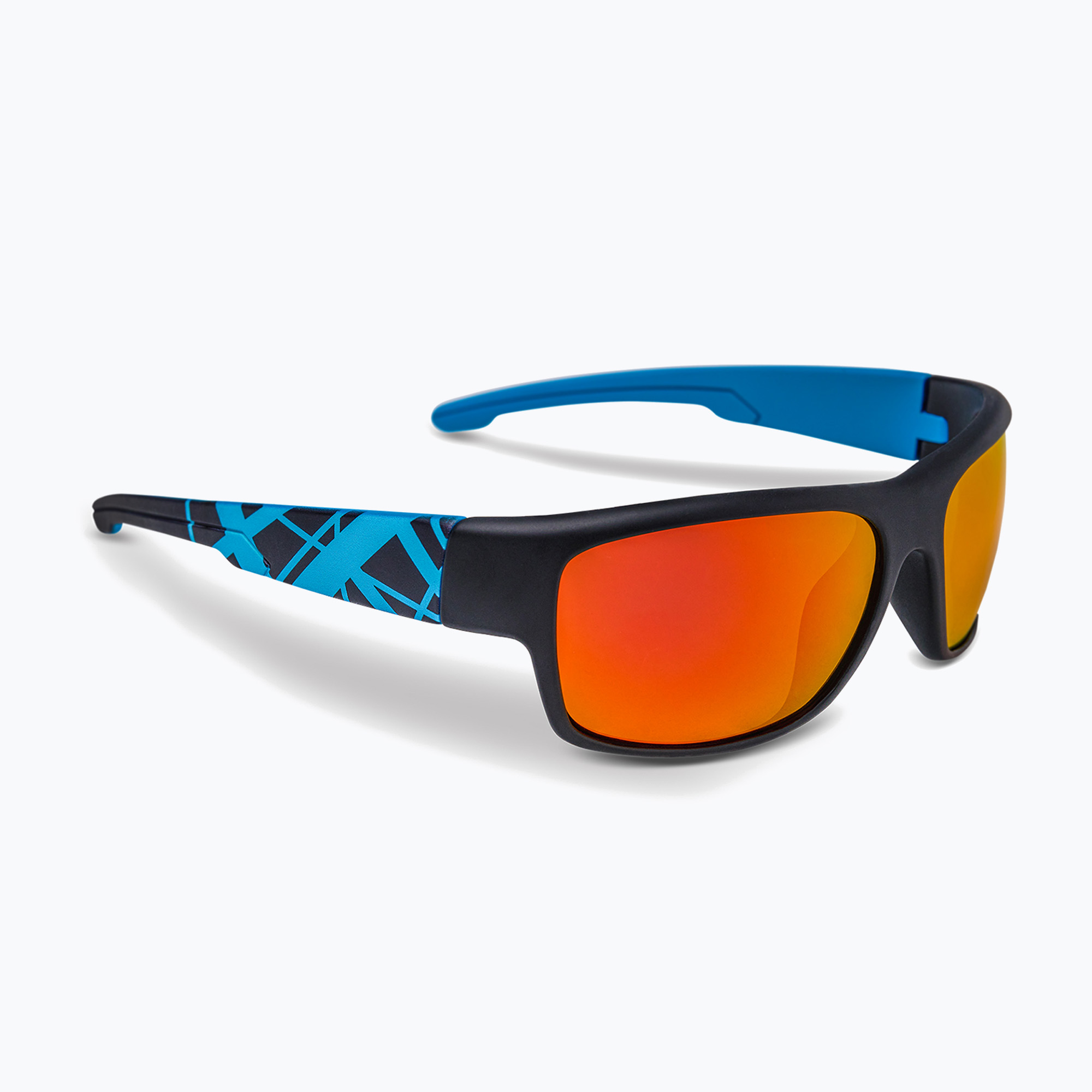 Слънчеви очила Aztron Avatar-X2 matt black/gloss blue/polarized sahara red mirror/brown