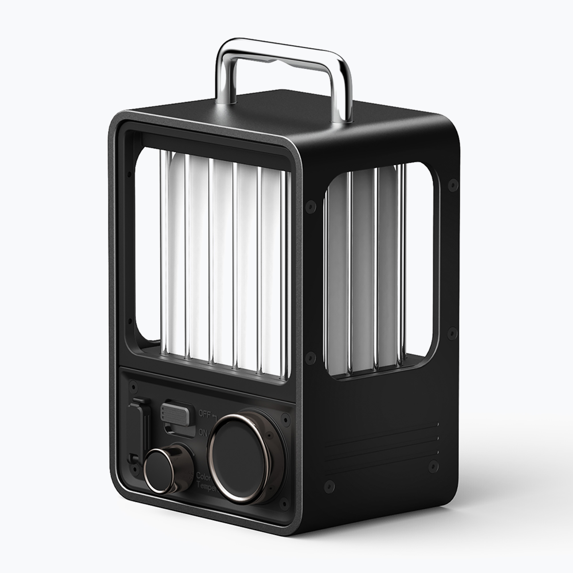 Туристическа лампа Flextail Villa зелена