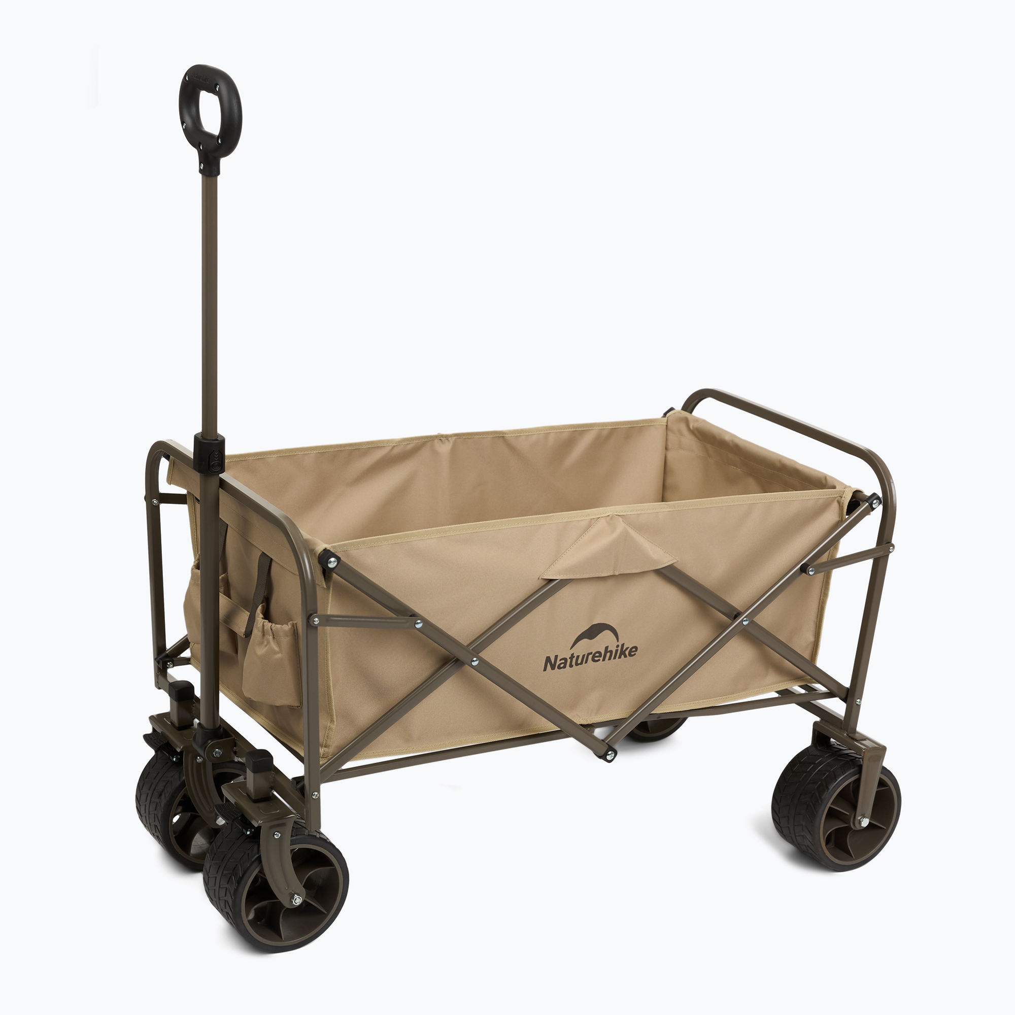 Cărucior de transport Naturehike Light With Brakes linen brown